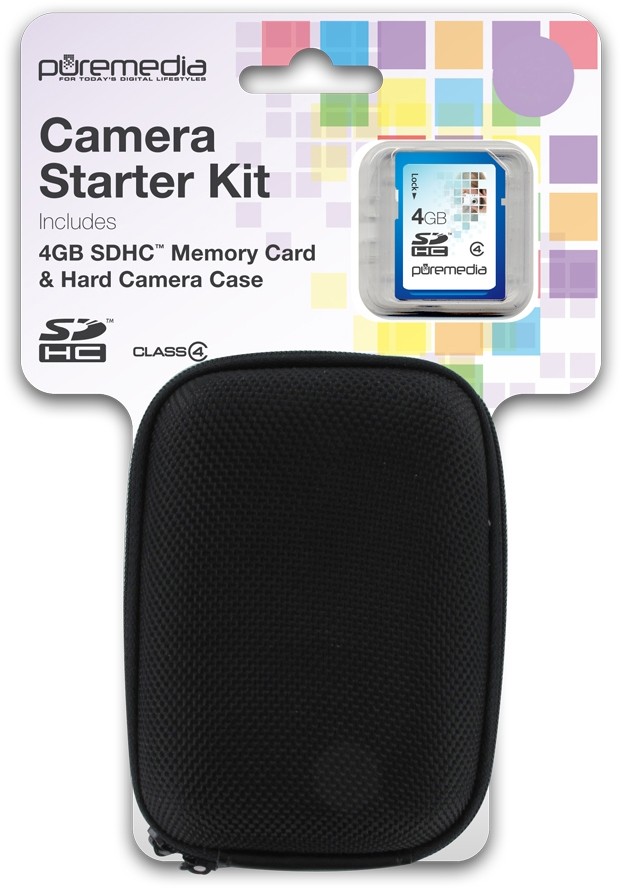 Pure Media Kompaktkamera Startkit