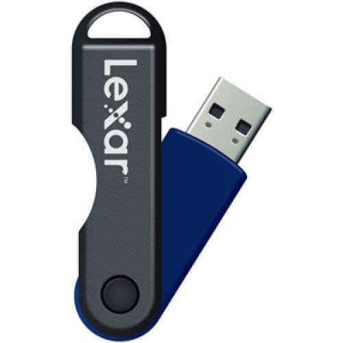 Lexar USB 8GB JumpDrive Twist Turn modrý - USB flash disk