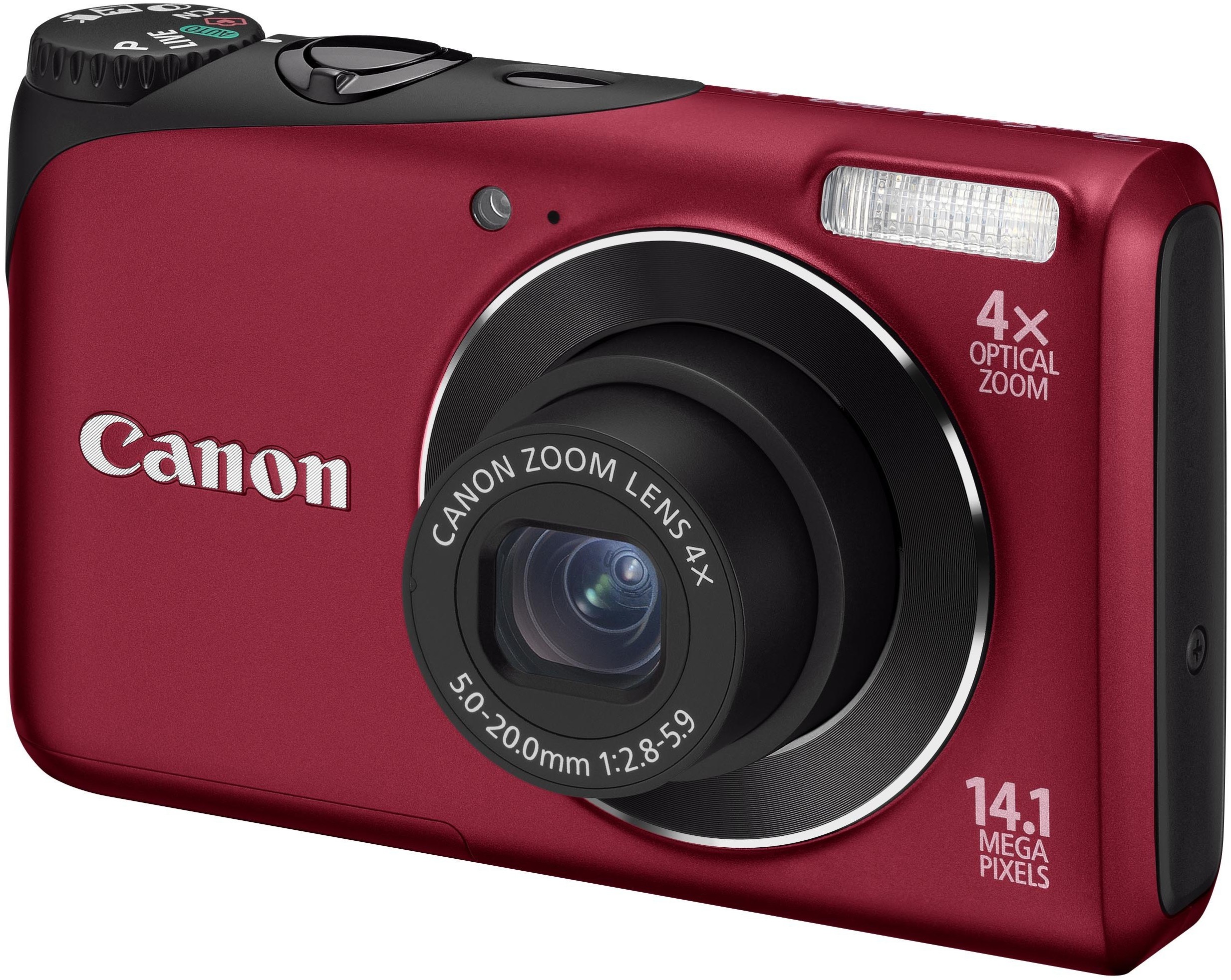 Canon PowerShot A2200 Kompaktkamera (r&ouml;d)
