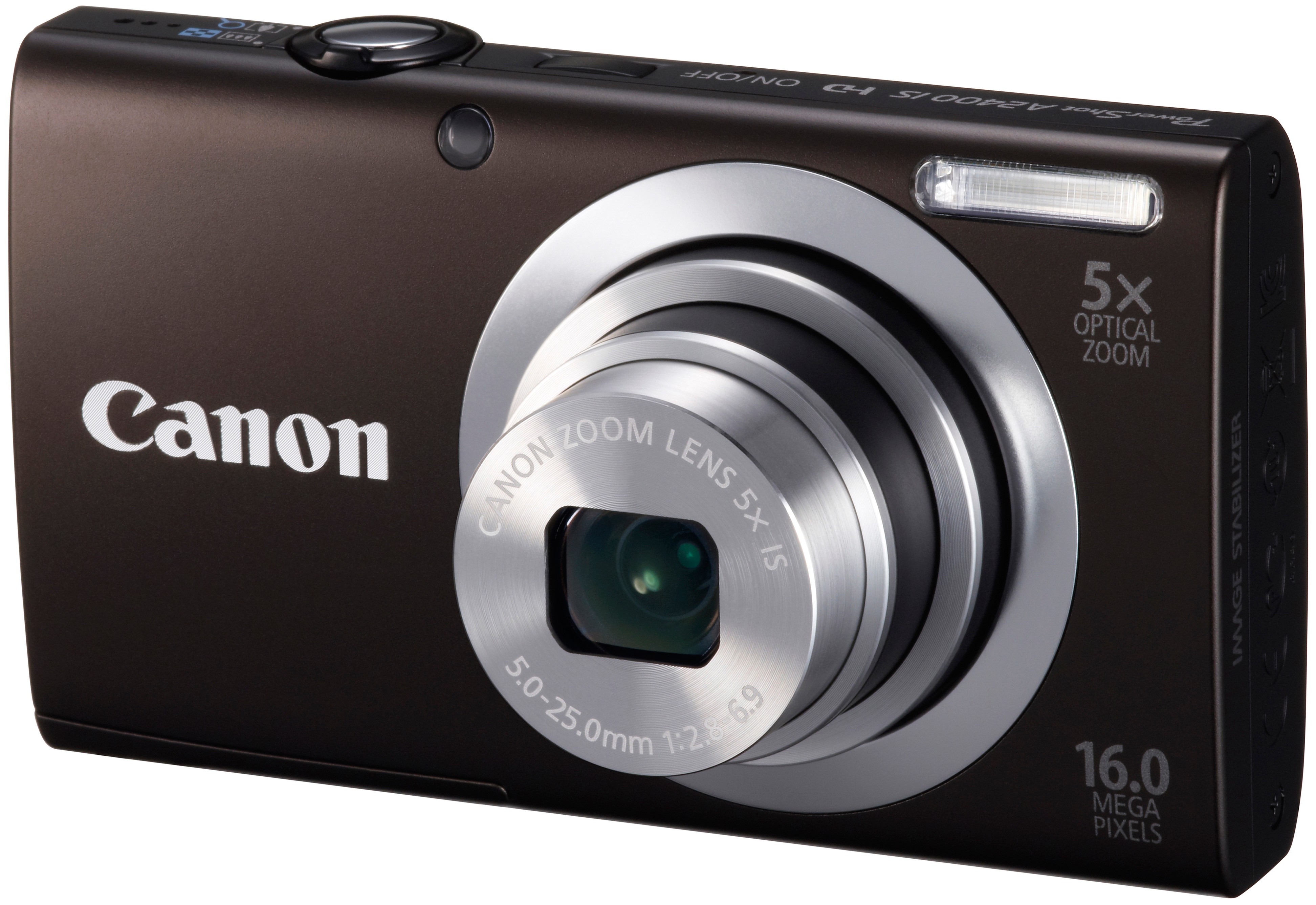 Canon PowerShot A2400 IS digikamera (musta)
