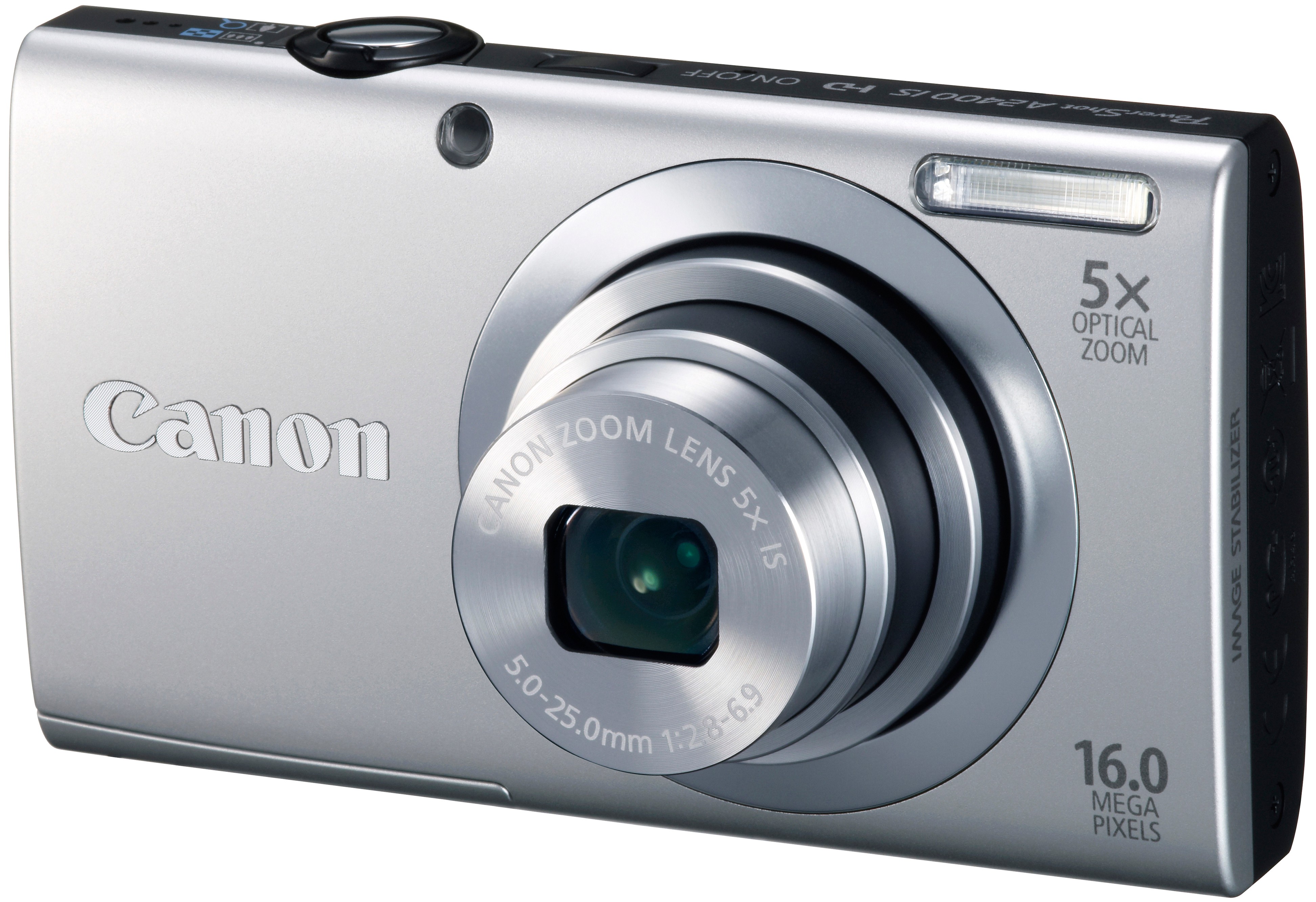 Canon PowerShot A2400 IS kompaktkamera (s&oslash;lv)