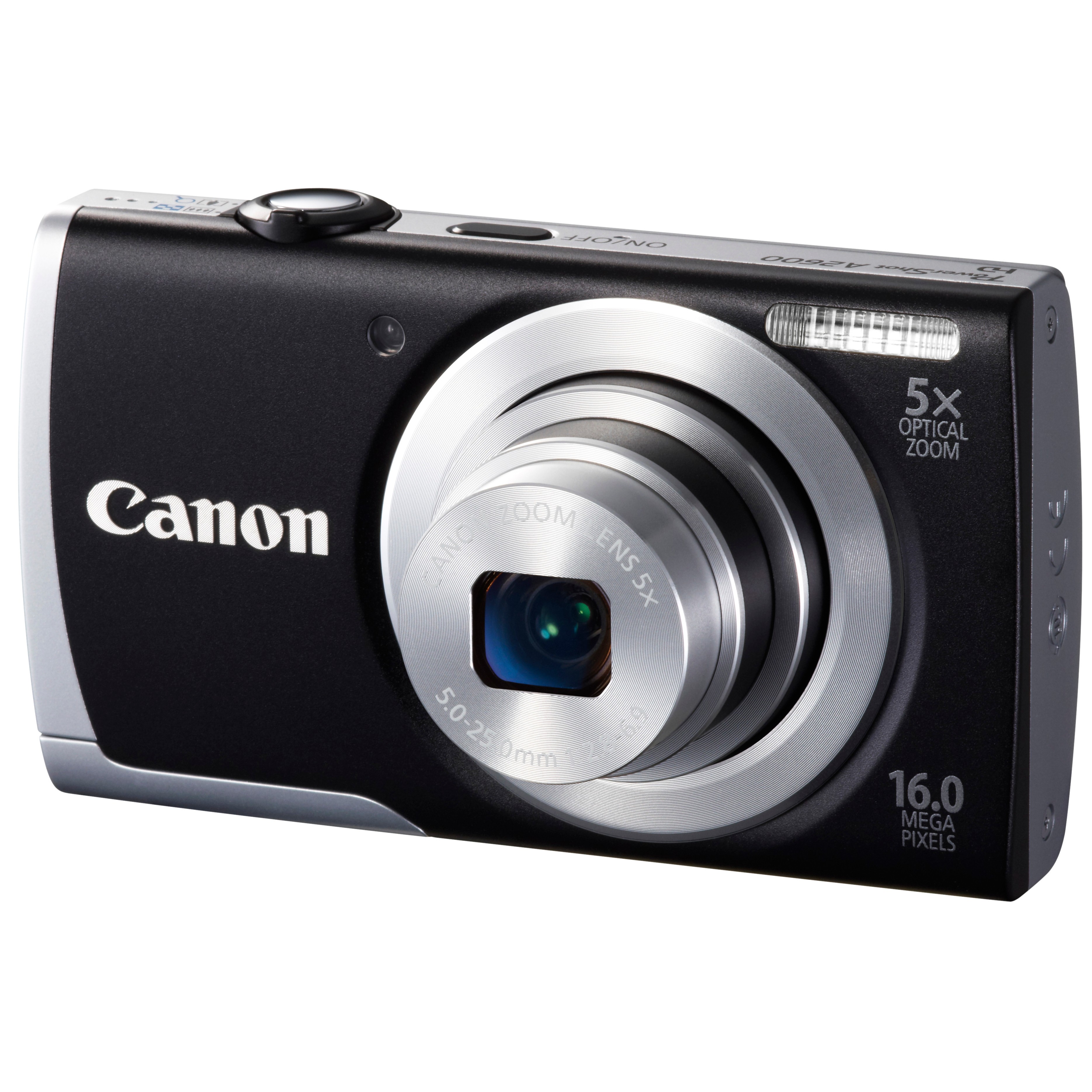 Canon PowerShot A2600 digikamera (musta)