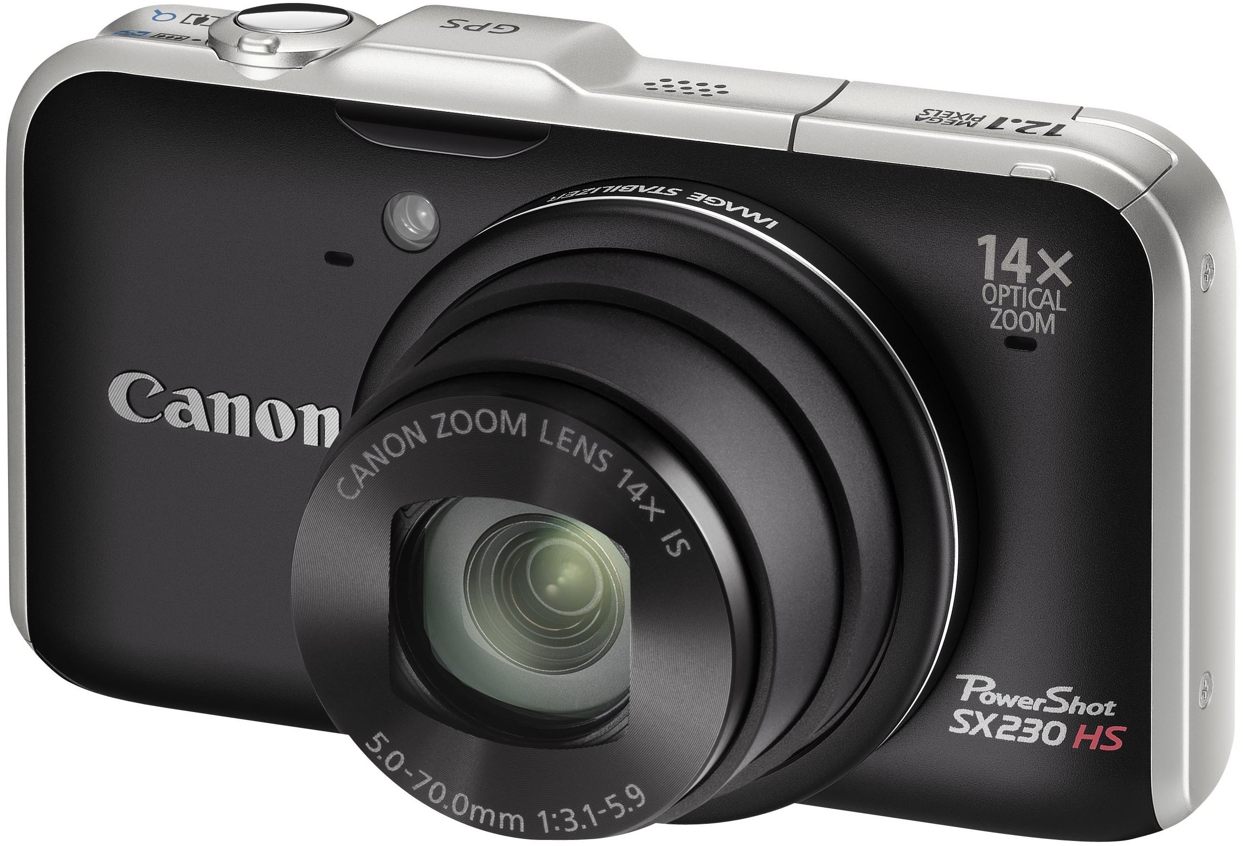 Canon PowerShot SX230 HS kompaktkamera (sort)