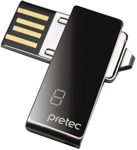 Pretec i-Disk Premier 8GB černý - USB flash disk