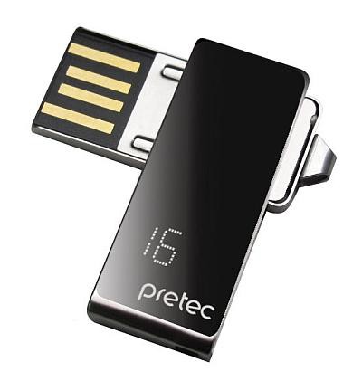 Pretec i-Disk Premier 16GB černý - USB flash disk