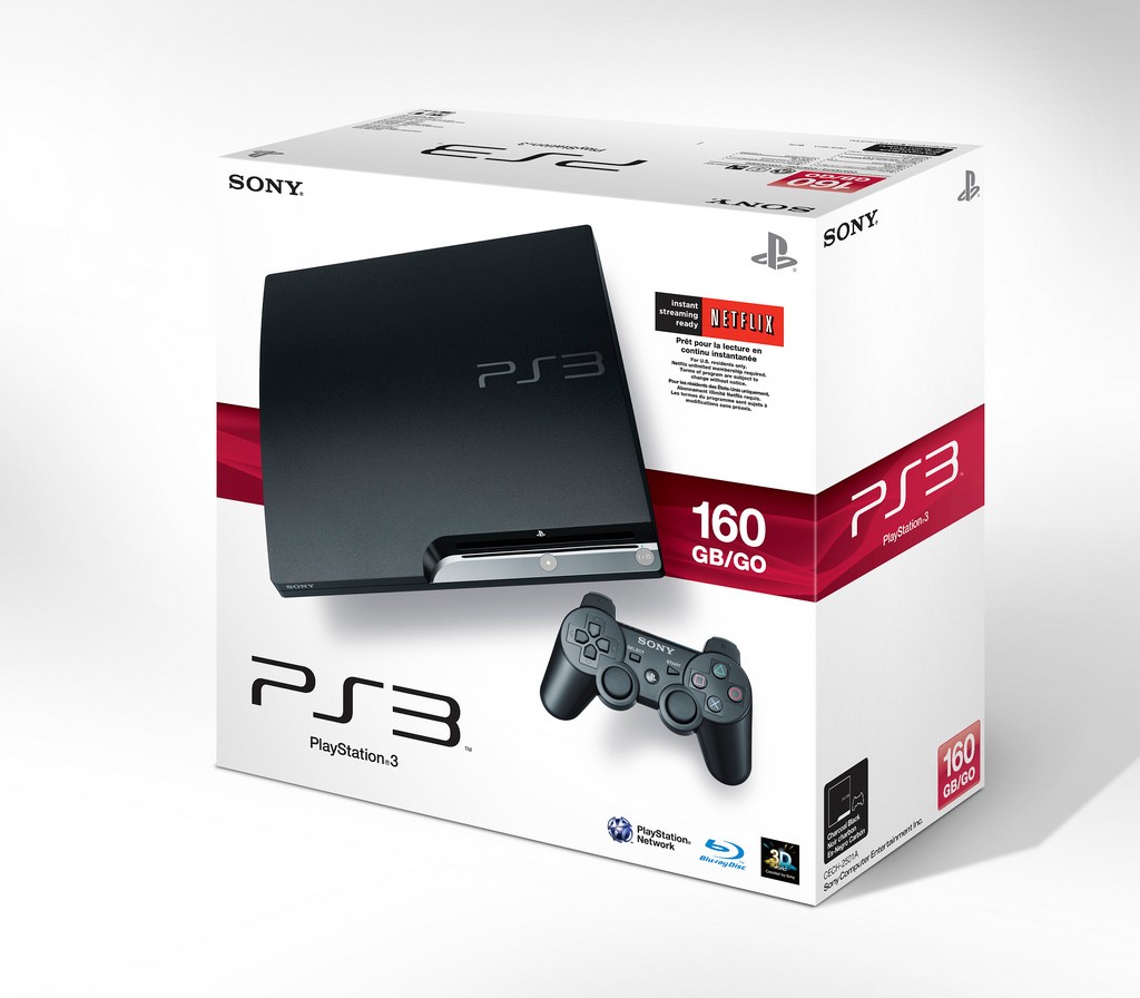 Sony PlayStation 3 Slim 160GB - hern&iacute; konzole
