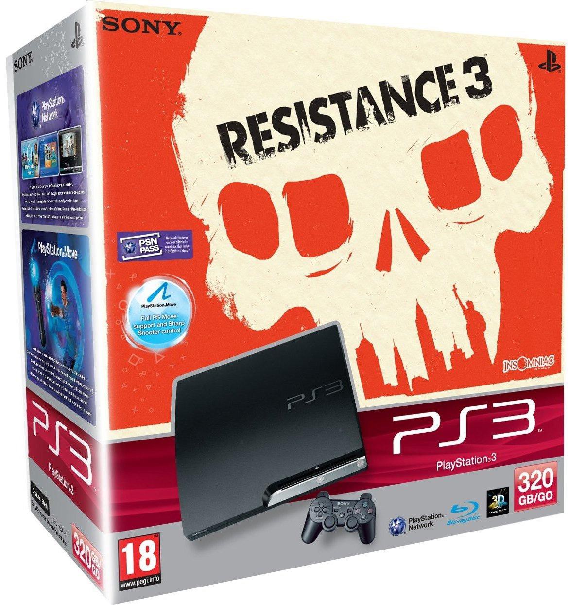 Sony PS3 320GB + RESISTANCE 3