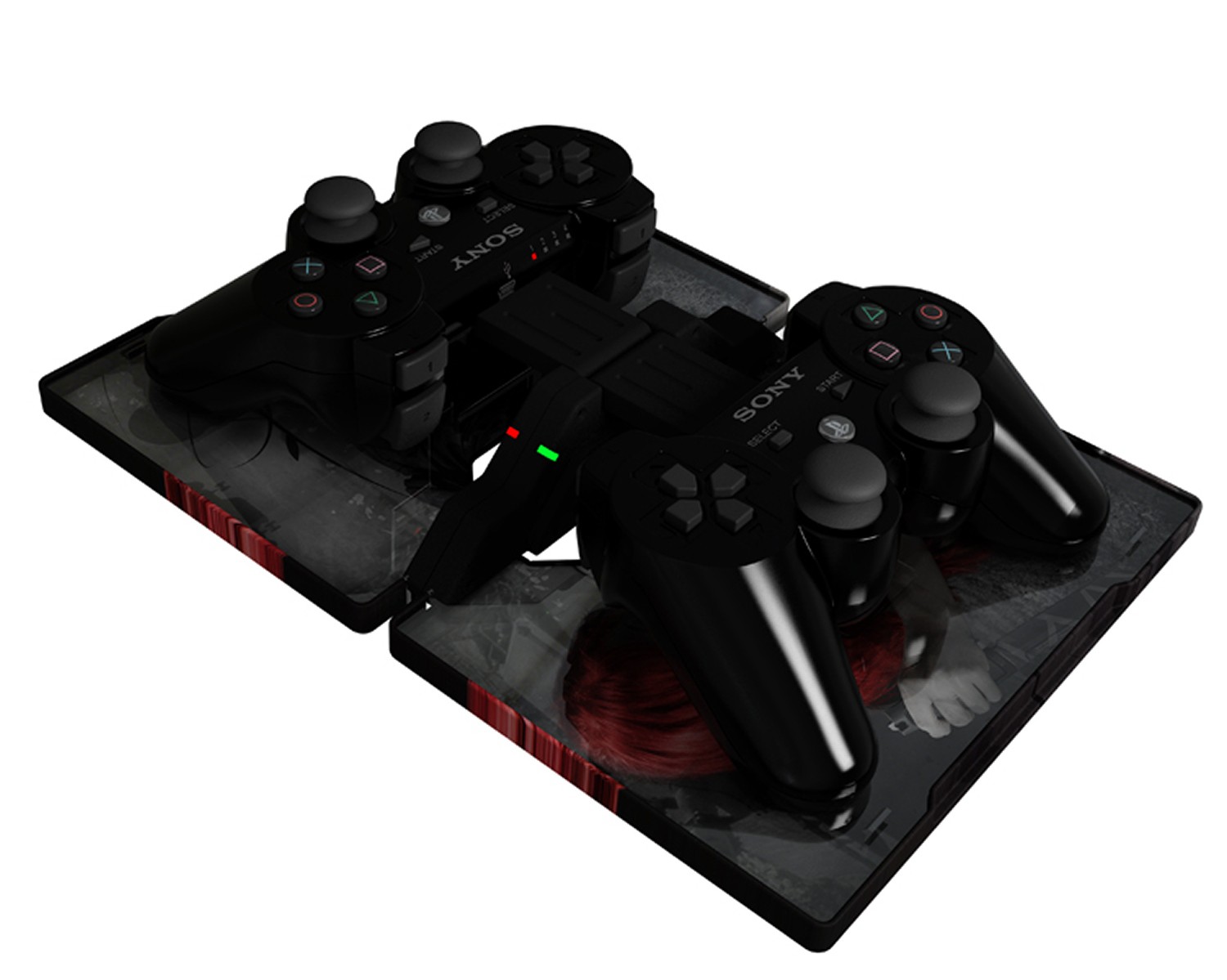 Gioteck PS3 AC-1 Ammo Clip Laddningsstation USB