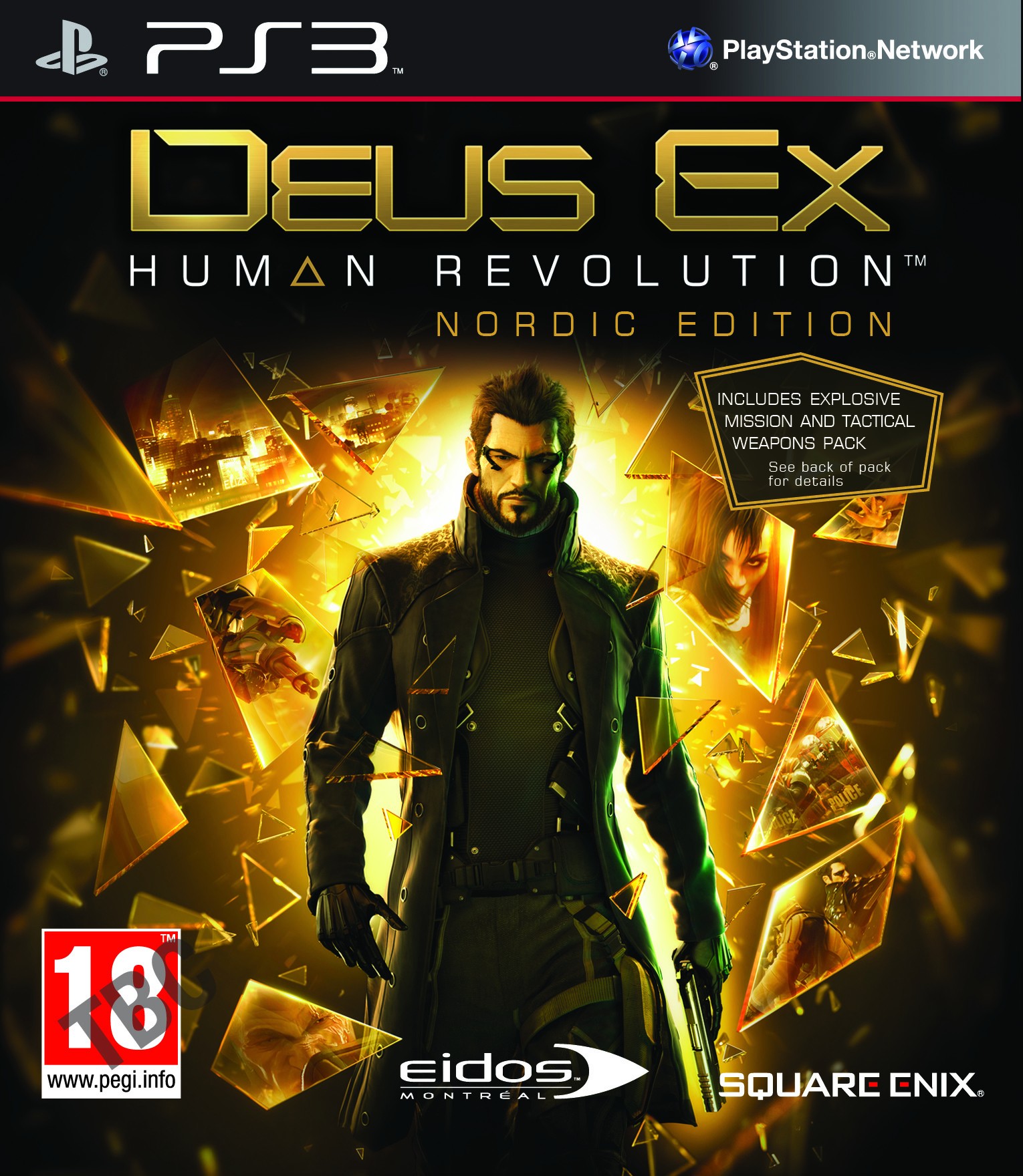 Deus Ex - Human Revolution Nordic Edition (PS3)