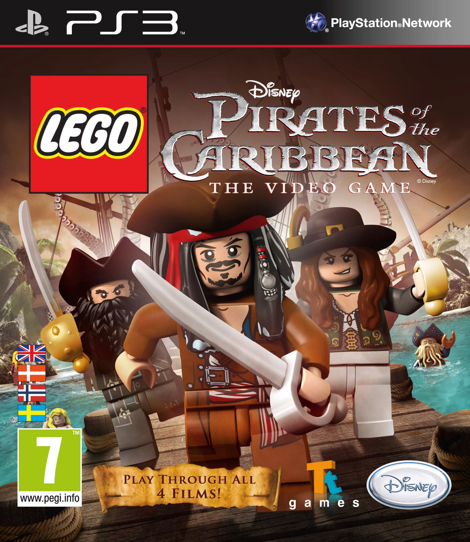 Lego: Pirates of The Caribbean (PS3)