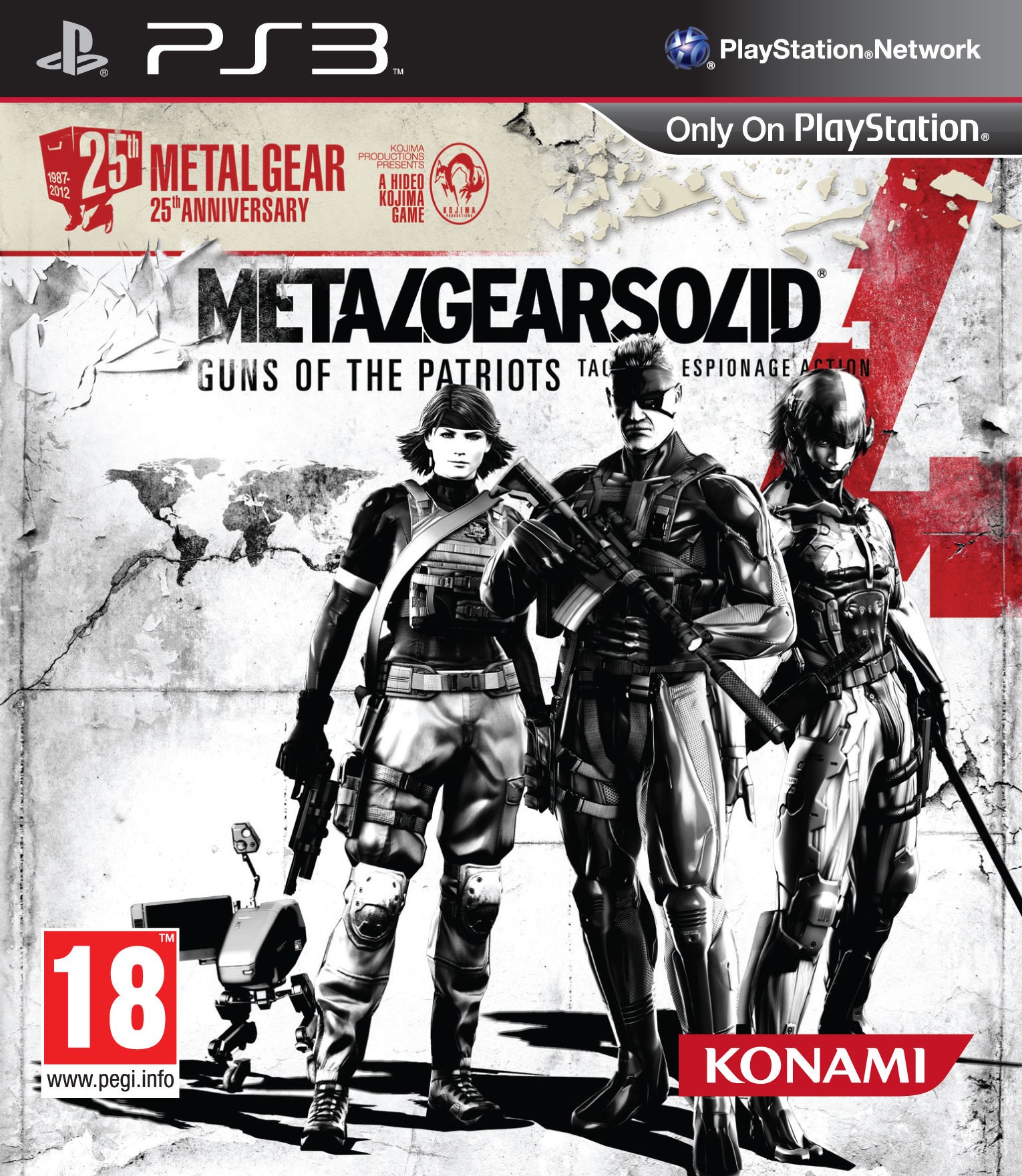Metal Gear Solid 4: 25th Anniversary  (PS3)