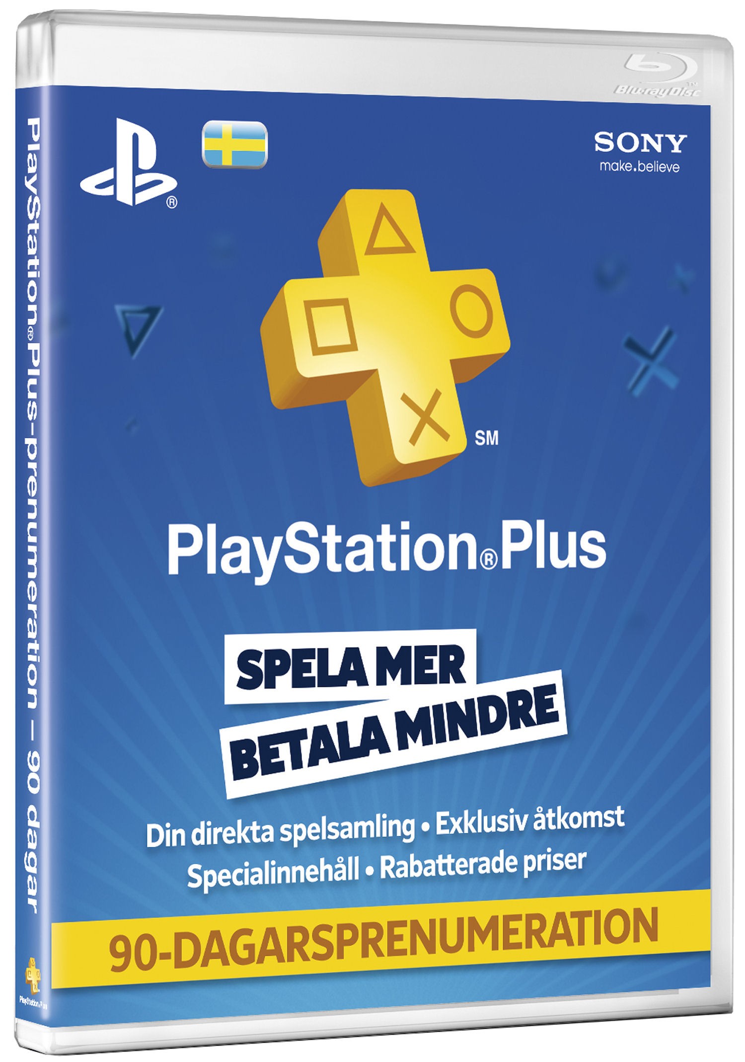 PlayStation Plus - 90 Dagars Prenumeration