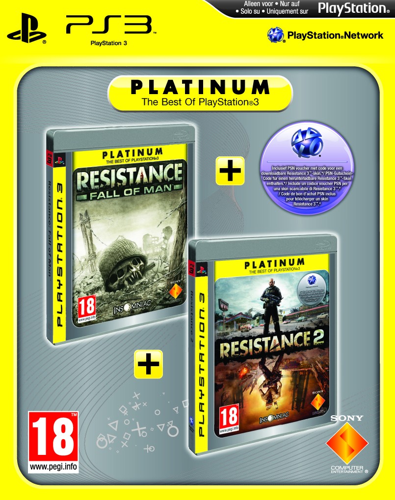 Resistance: Fall of Man + Resistance 2 (PS3)