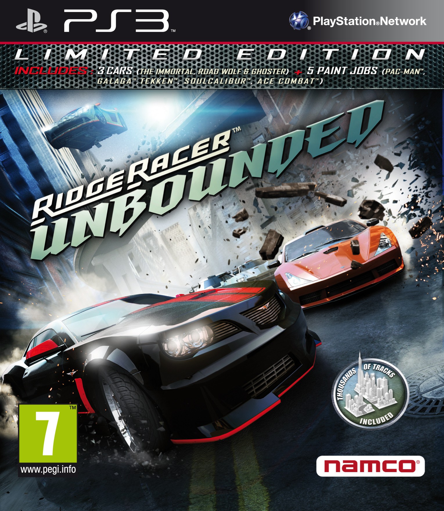 Ridge Racer Unbounded: Limited Edition (PS3)