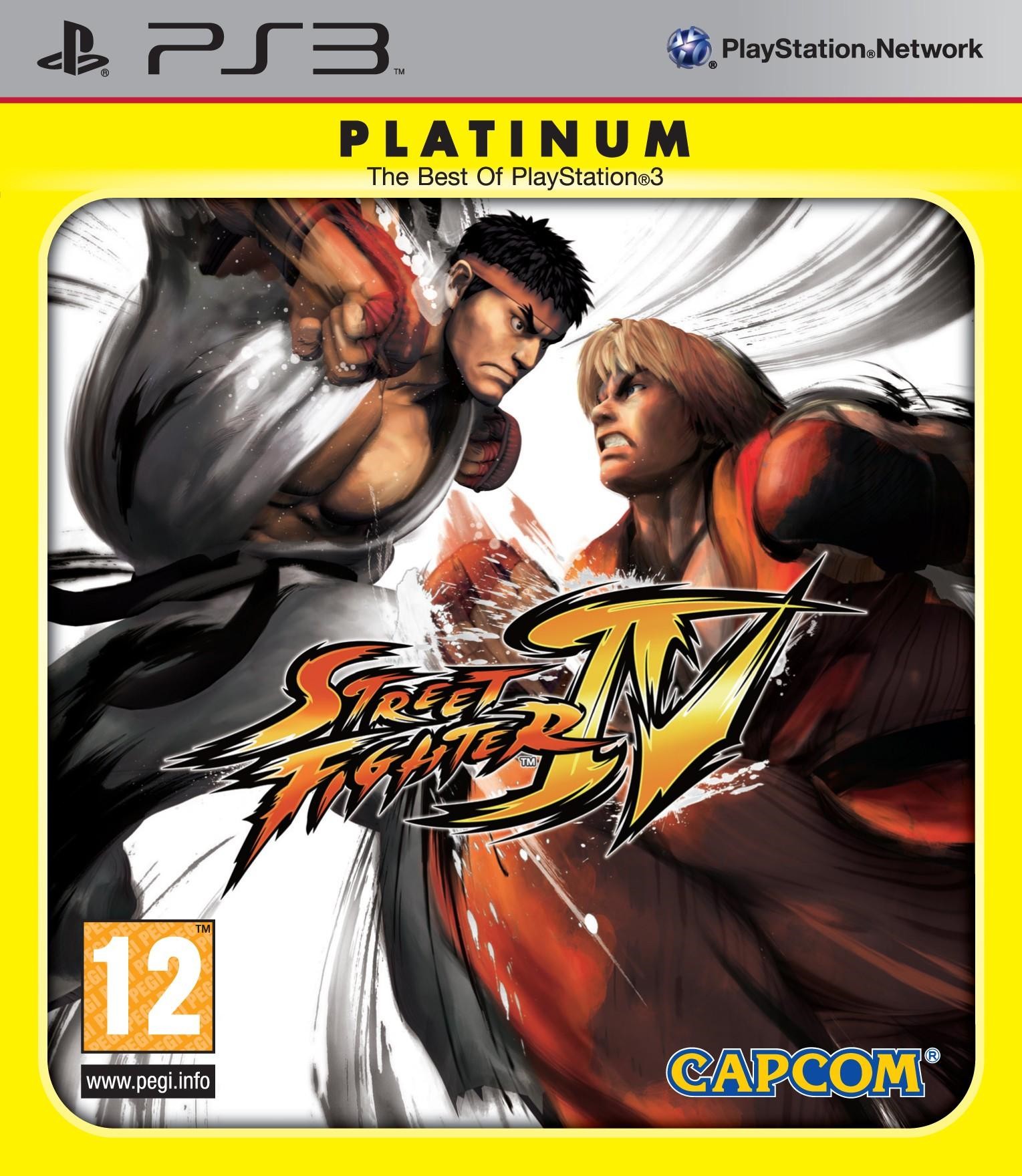 Street Fighter 4 - Platinum (PS3)