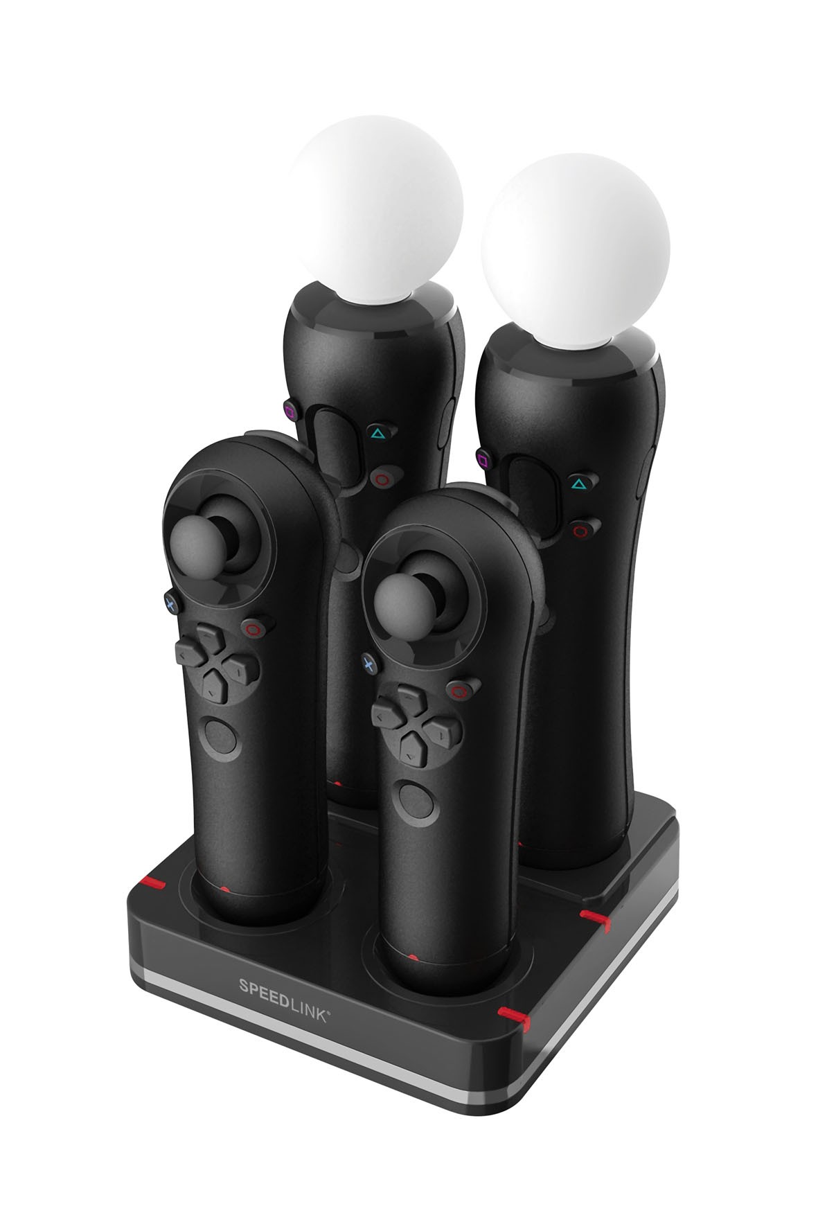 Speed Link Bay 4-Port Move Charging System SL-4310-SBK - nab&iacute;ječka pro PS3 Move