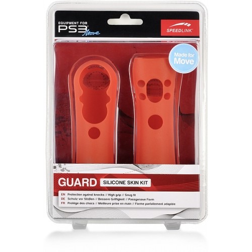 Speed Link GUARD Silicone Skin červen&yacute; - obal pro PS3 Move