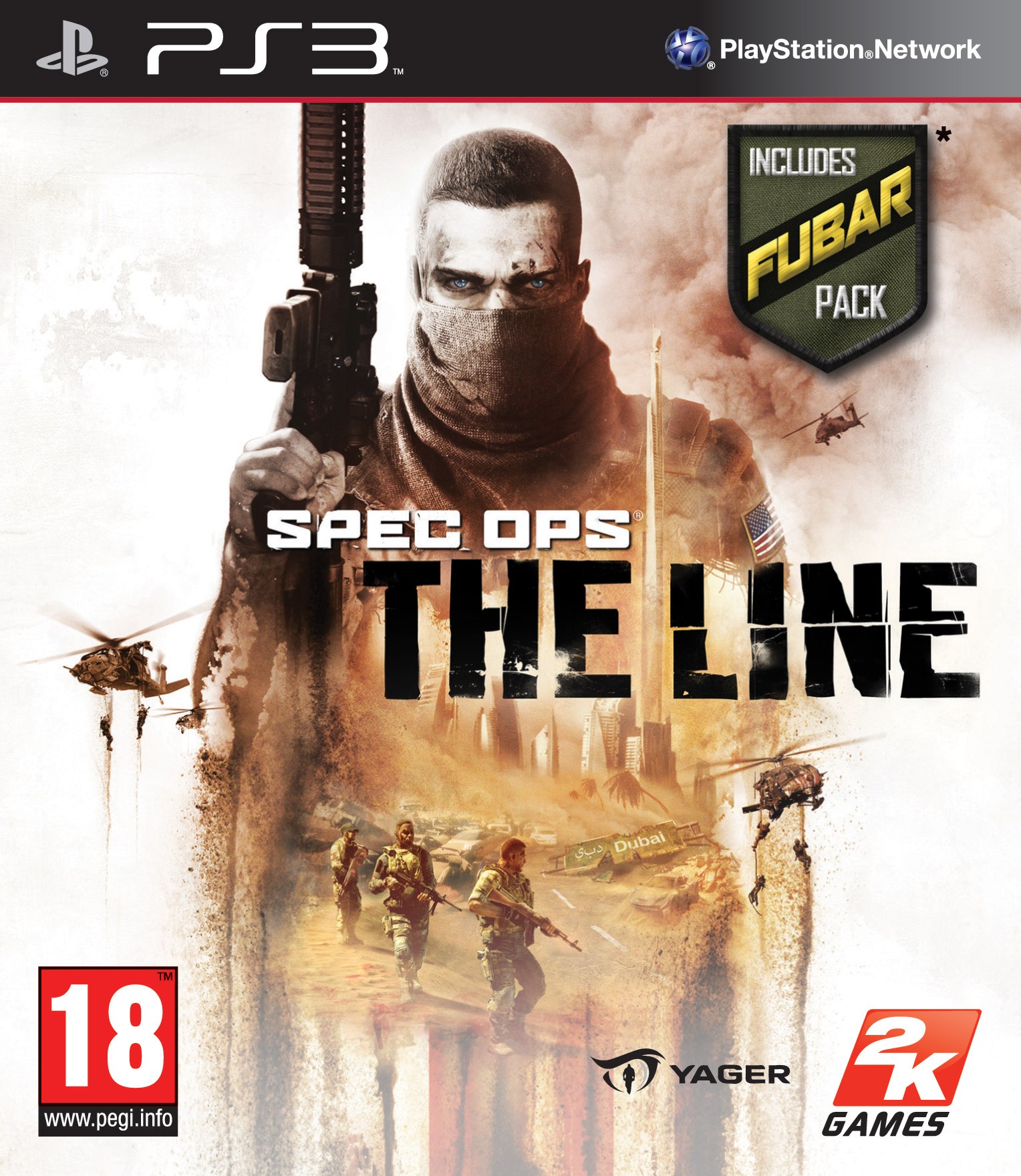 Spec Ops: The Line + Fubar Pack (PS3)