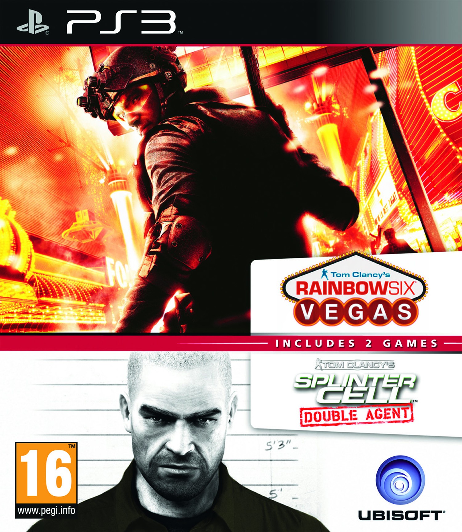 Rainbow Six: Vegas + Splinter Cell: Double Agent (PS3)