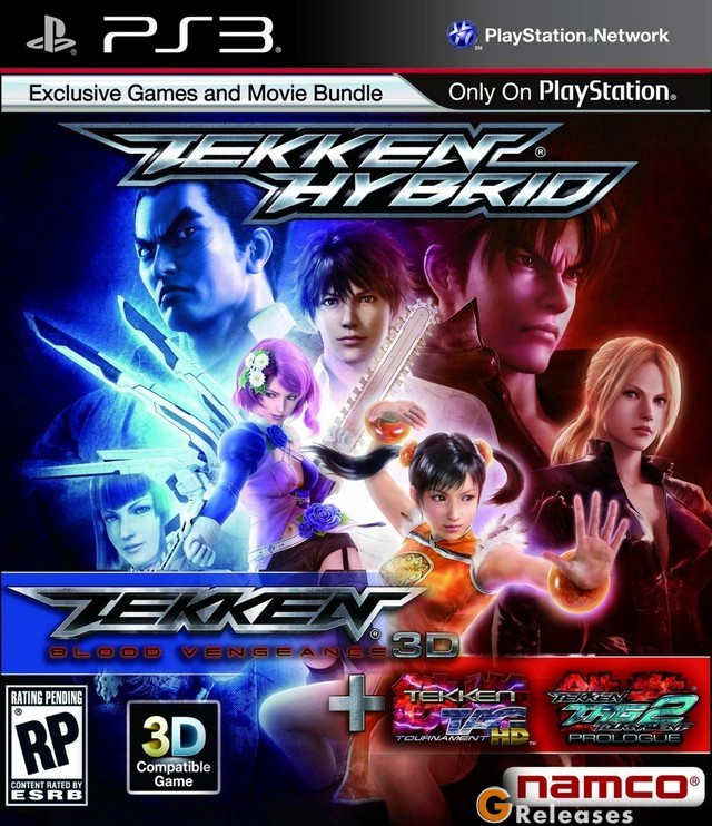 Tekken Hybrid 3D hra + film, pre PS3
