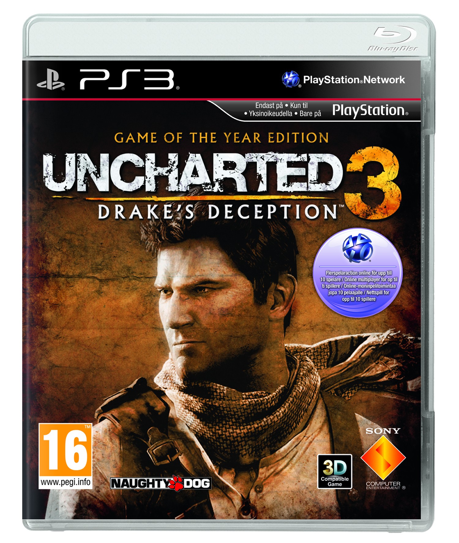 Uncharted 3: Drake's Deception GOY Edition (PS3)