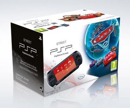 Sony PlayStation Portable E1004 + Cars 2 - prenosn&aacute; hern&aacute; konzola