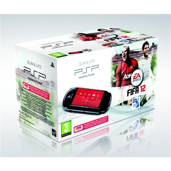 Sony PSP E1000 + Fifa 12  - přenosn&aacute; hern&iacute; konzole