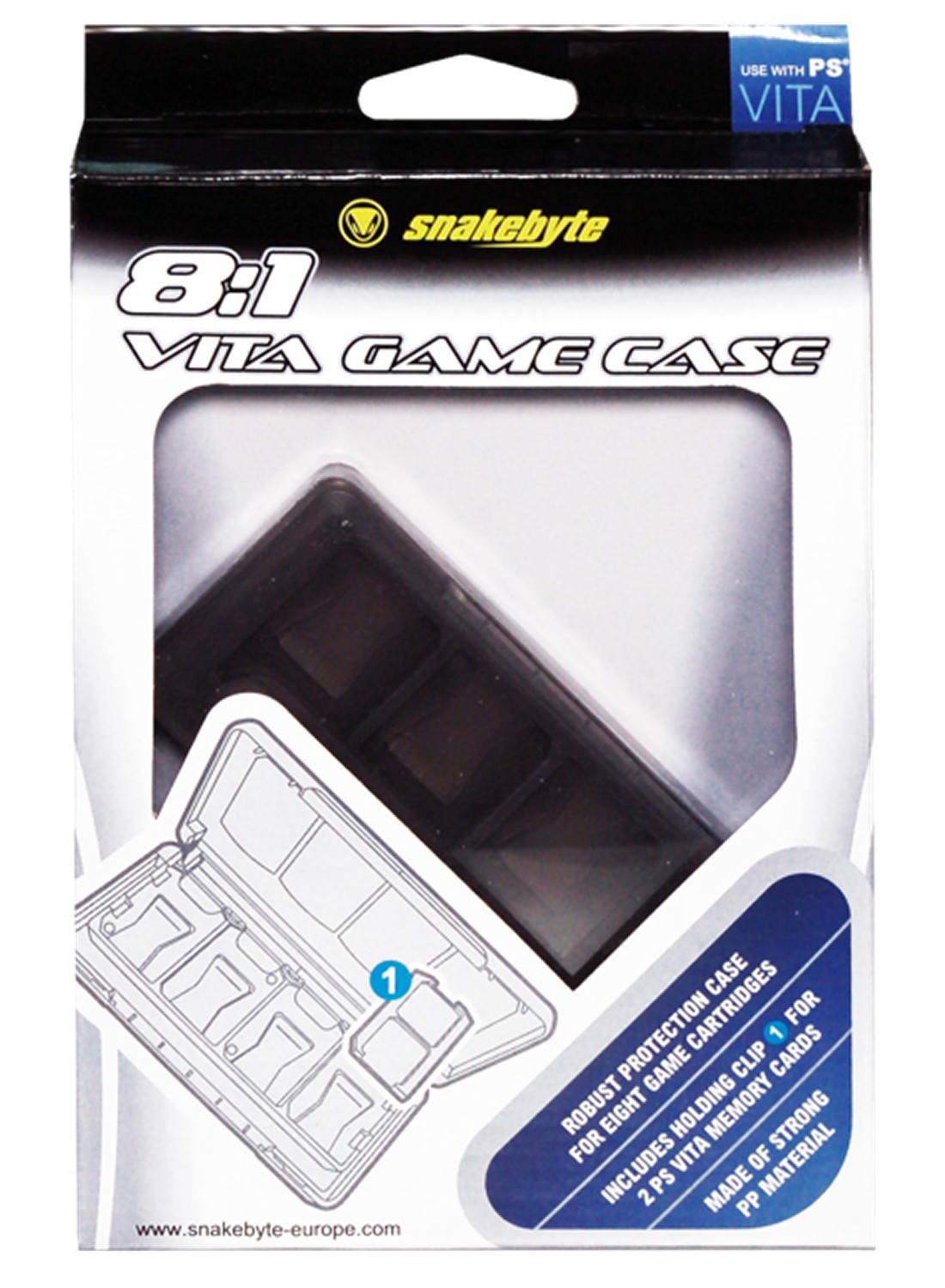 Snakebyte 8:1 Vita Spelfodral
