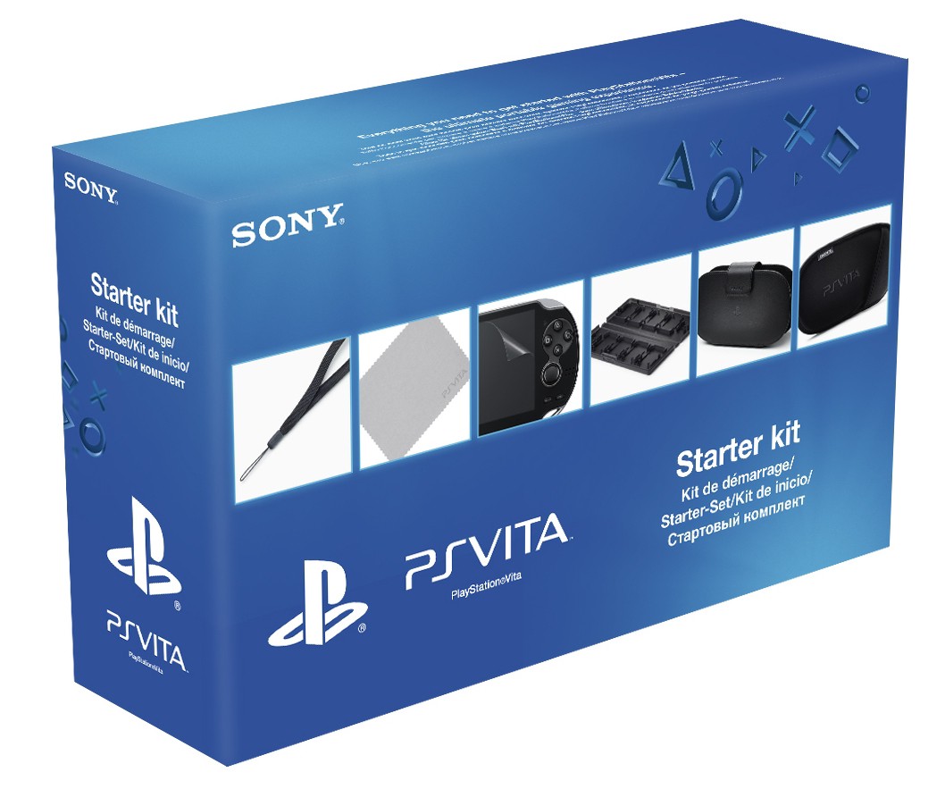 Sony PS Vita Starter Kit - príslušenstvo pre PSV
