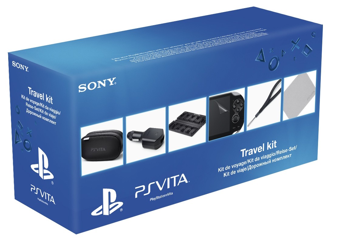 Sony PS Vita Travel Kit - set na cesty s auto adaptérom
