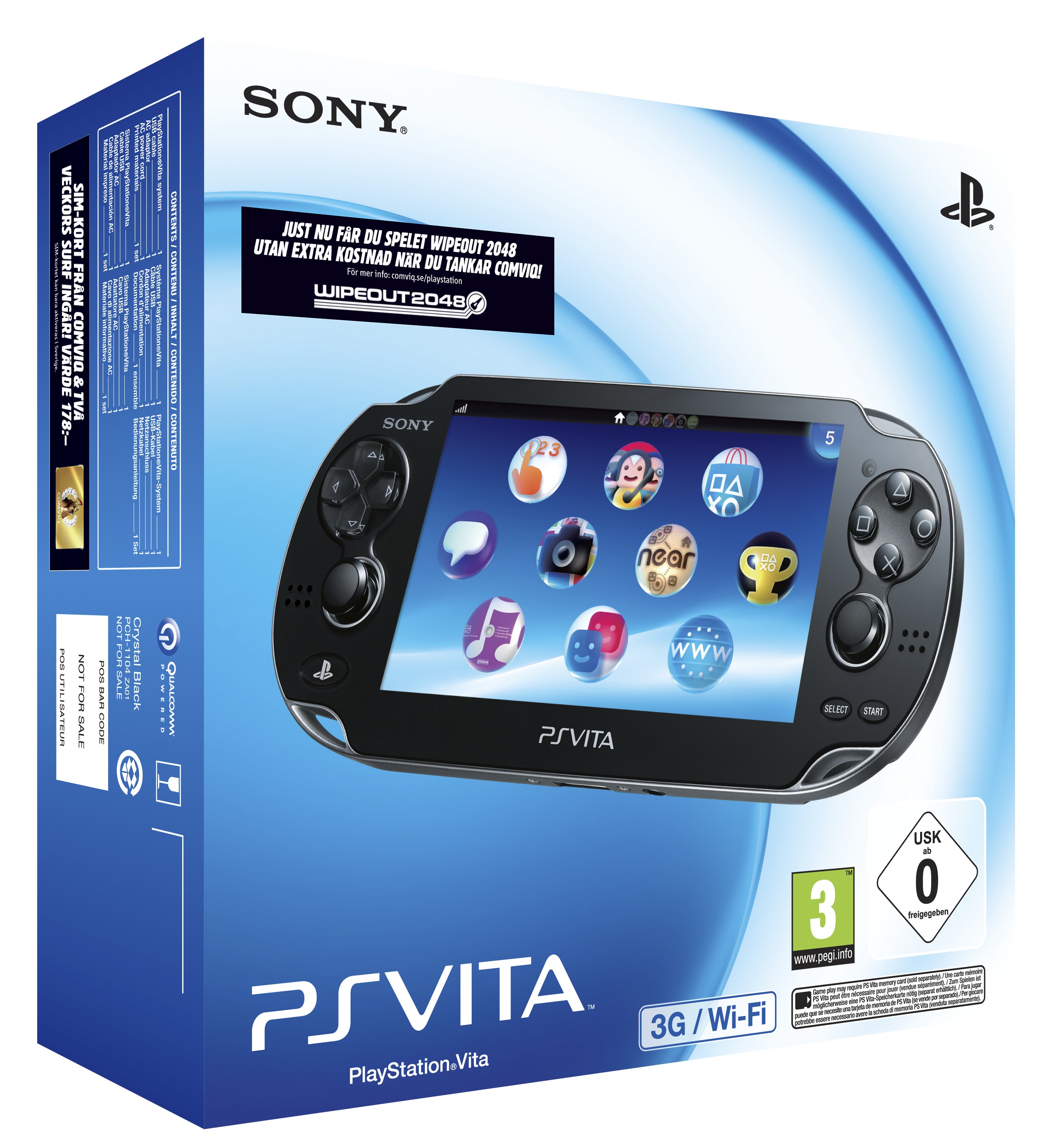PlayStation Vita 3G med Tele2 abonnemang