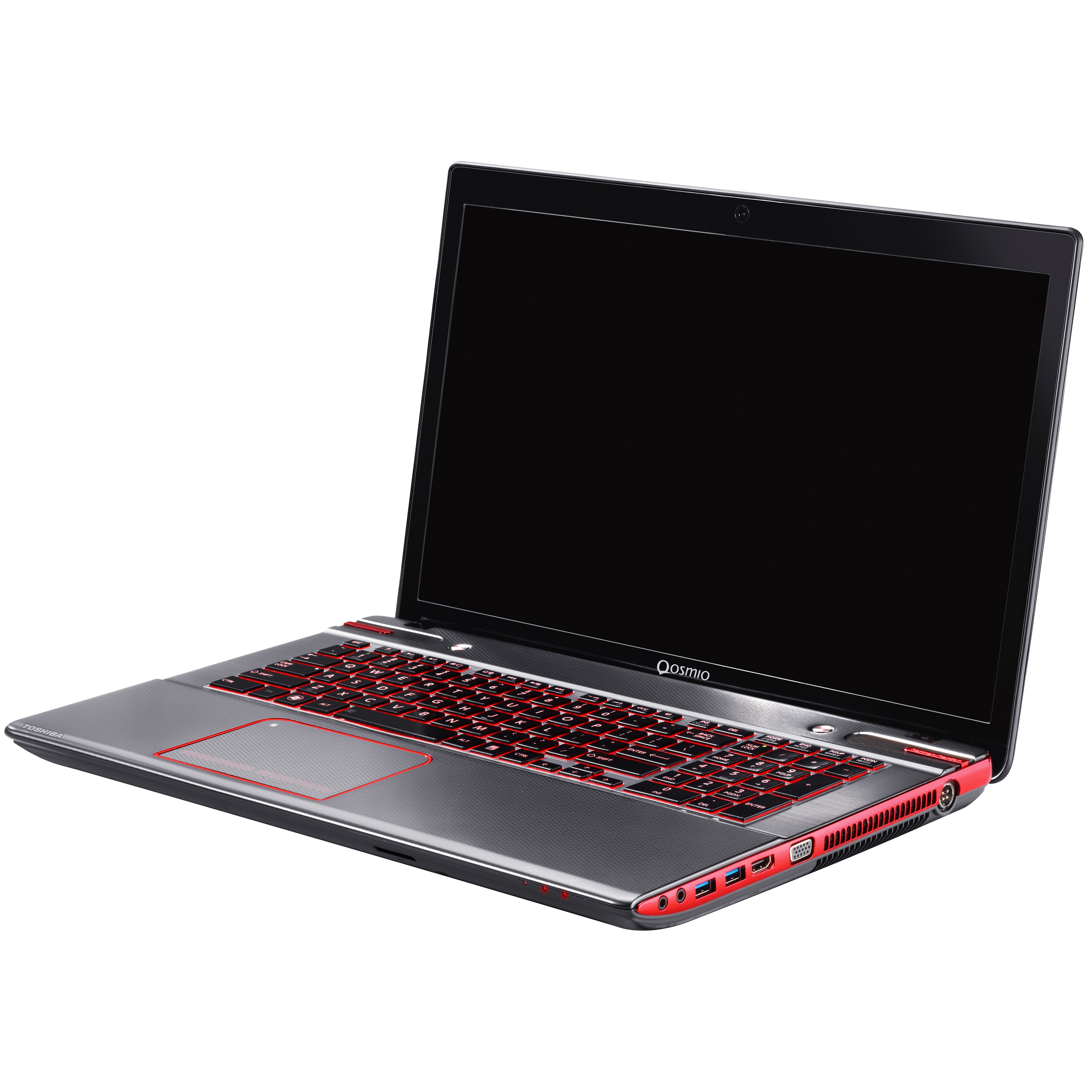 Toshiba Qosmio 17.3" bærbar PC (Dark Silver)