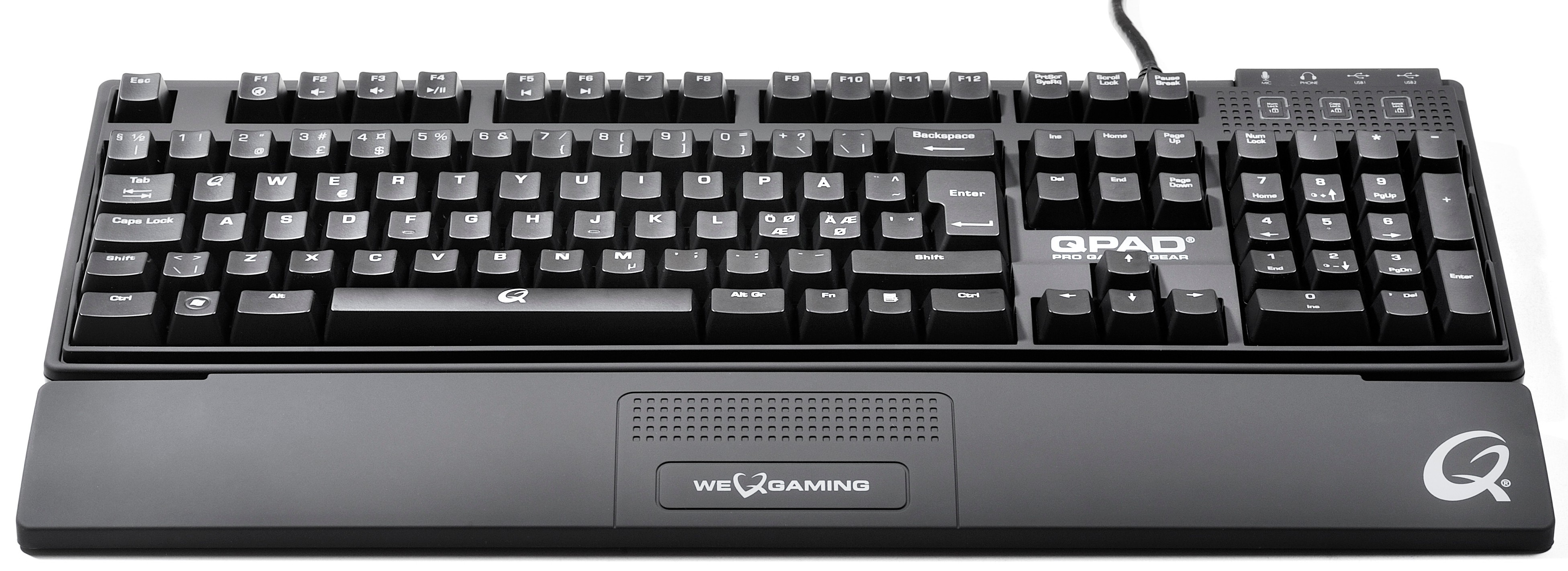 Qpad MK-80 Pro Gaming Mekanisk Tastatur