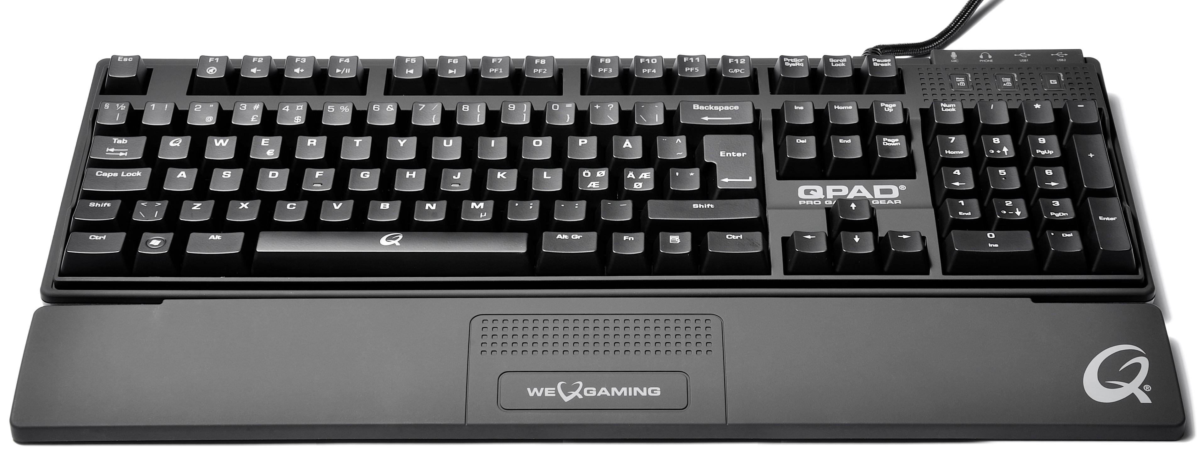 Qpad MK-85 Pro Gaming Mekanisk Tastatur