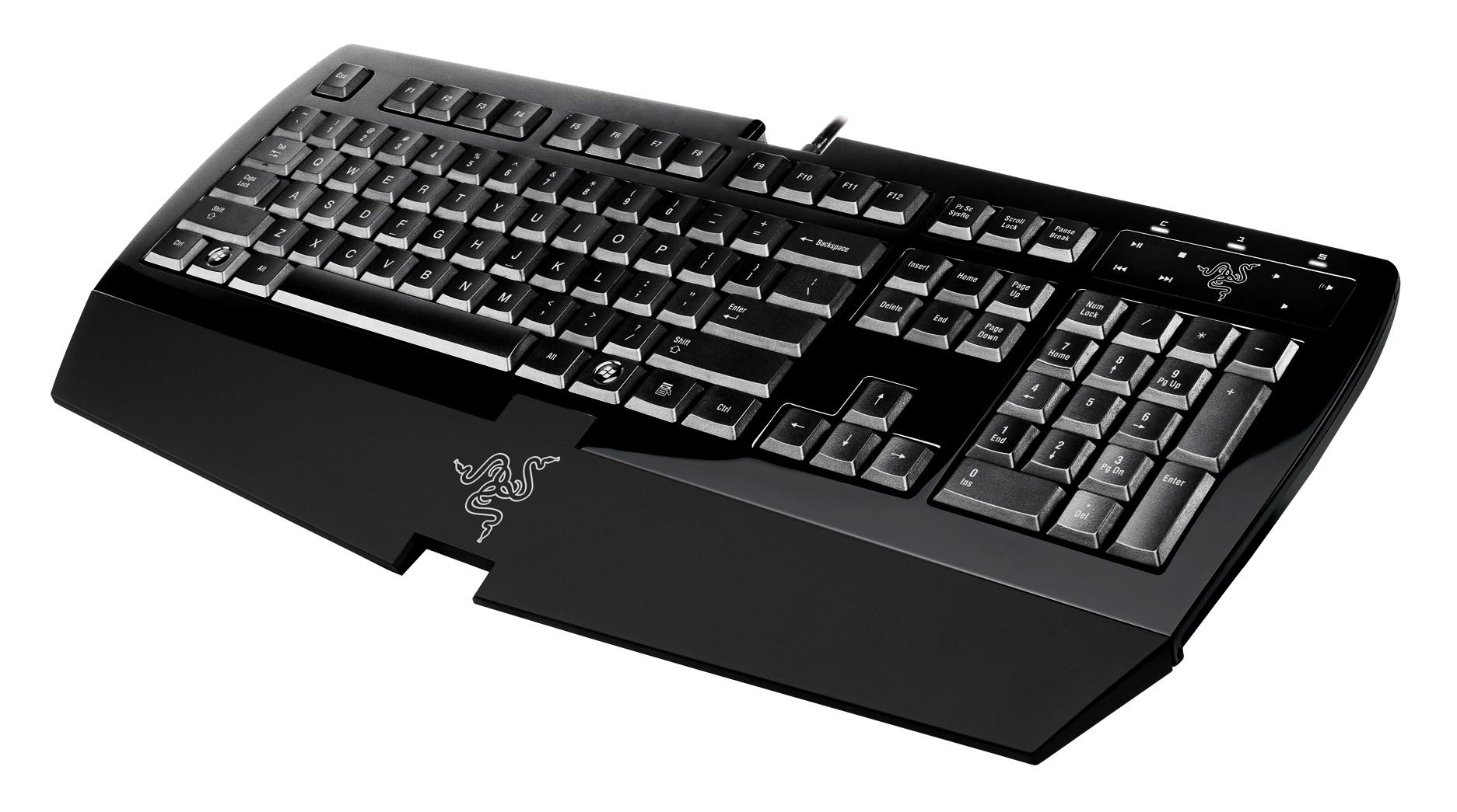 Razer Arctosa Silver näppäimistö