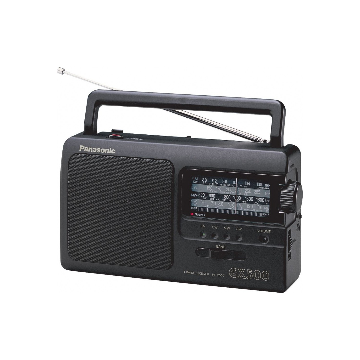 PANASONIC RF3500E9K černá - rádio