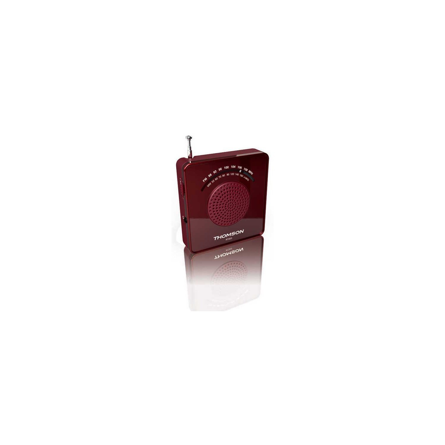 Thomson RT203 červená - rádio