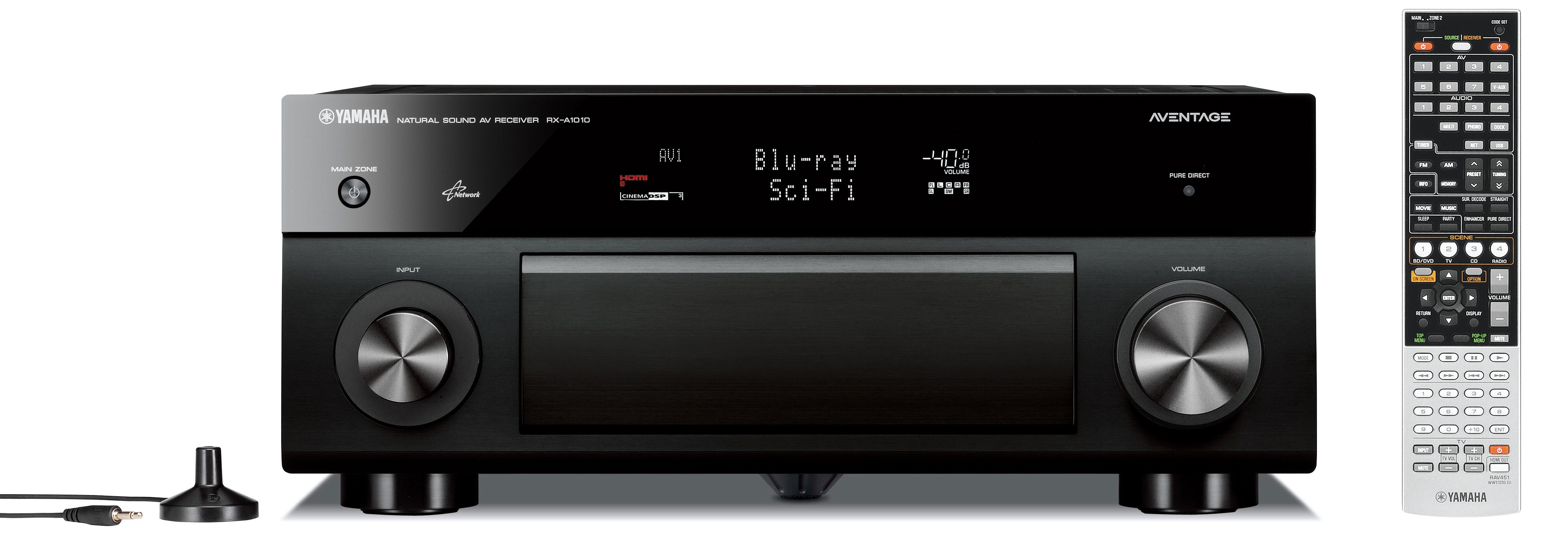 Yamaha 7.1 Receiver RX-A1010 (svart)