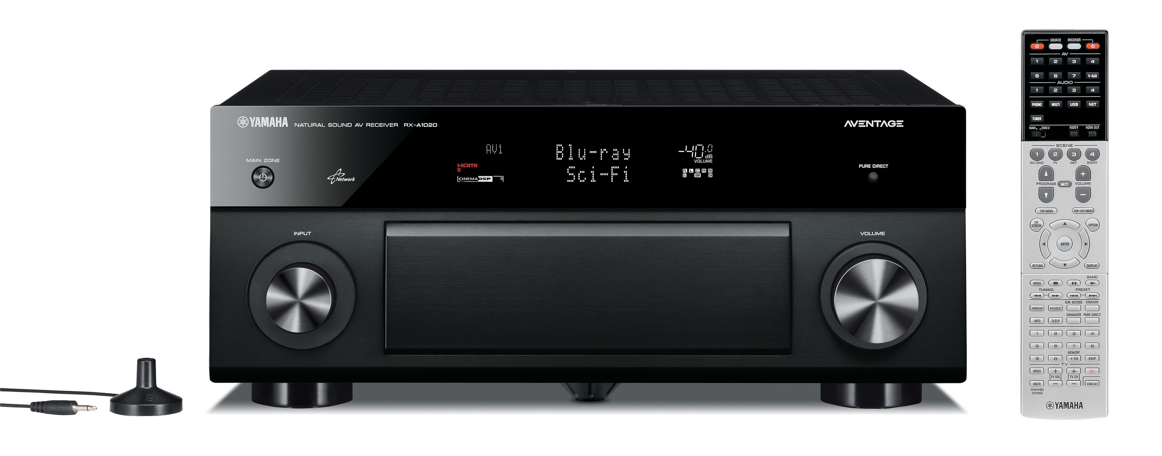 Yamaha 7.2 receiver RX-A1020 (sort)