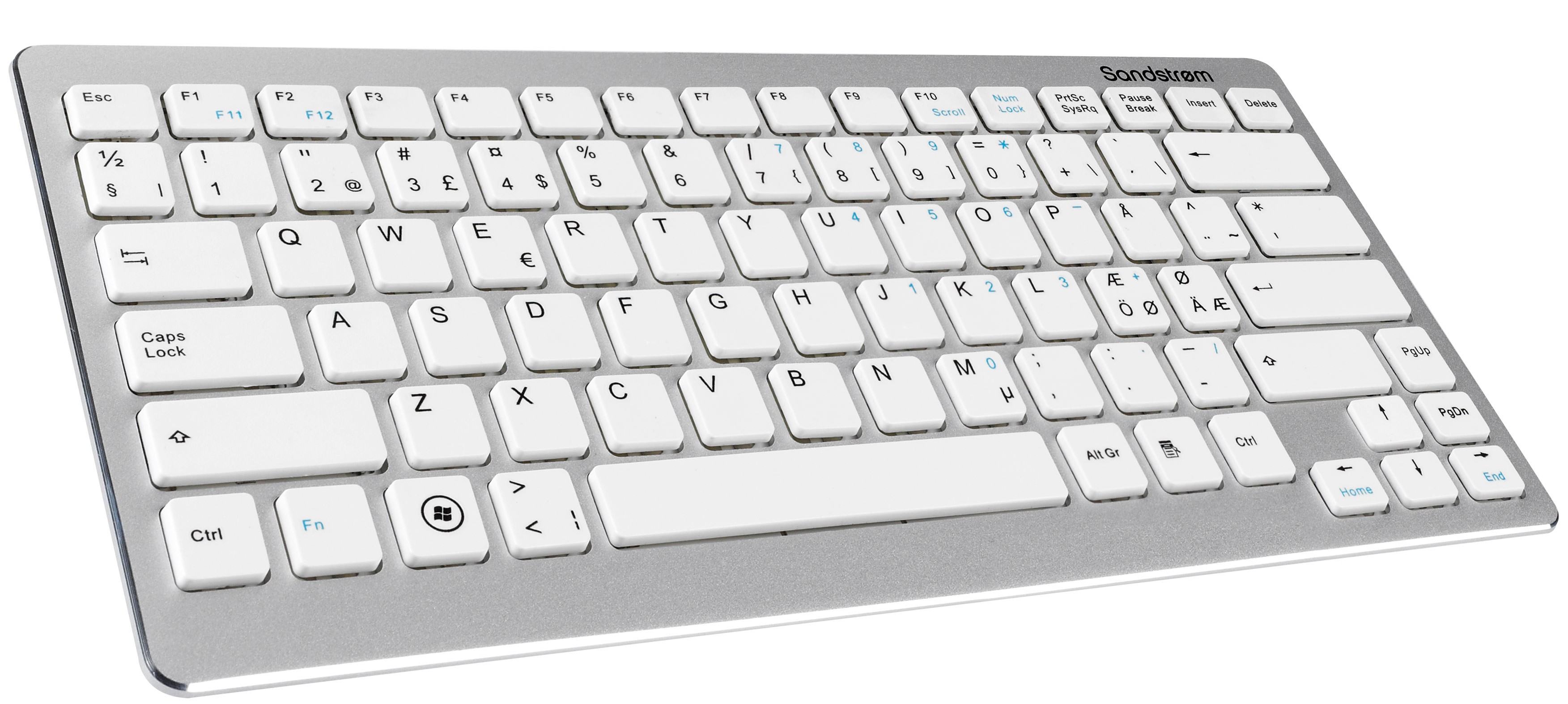 Sandstrøm Trådlöst Bluetooth Tangentbord