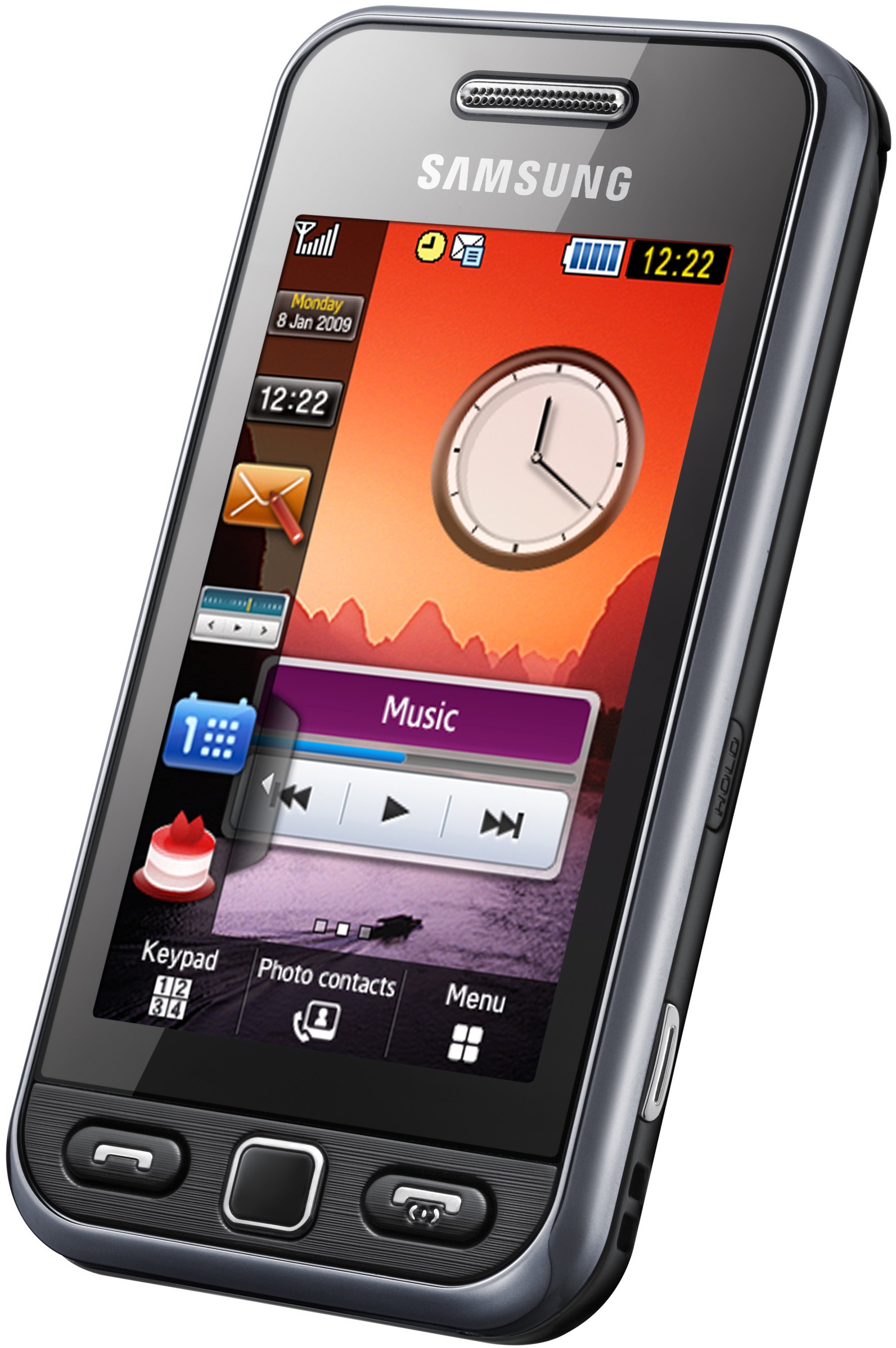 Samsung S5230 (Sort)