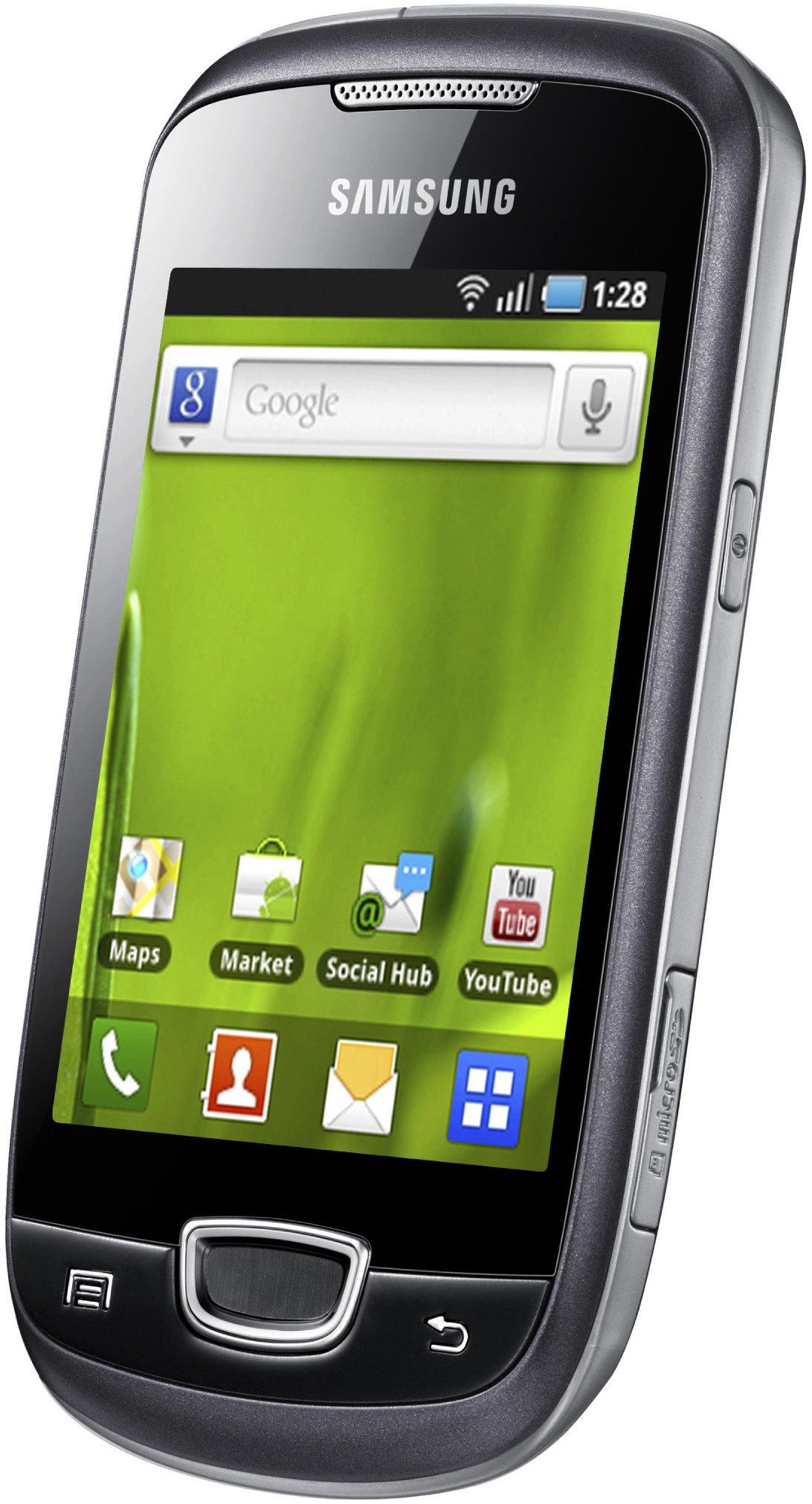 Samsung Galaxy Mini matkapuhelin (harmaa)
