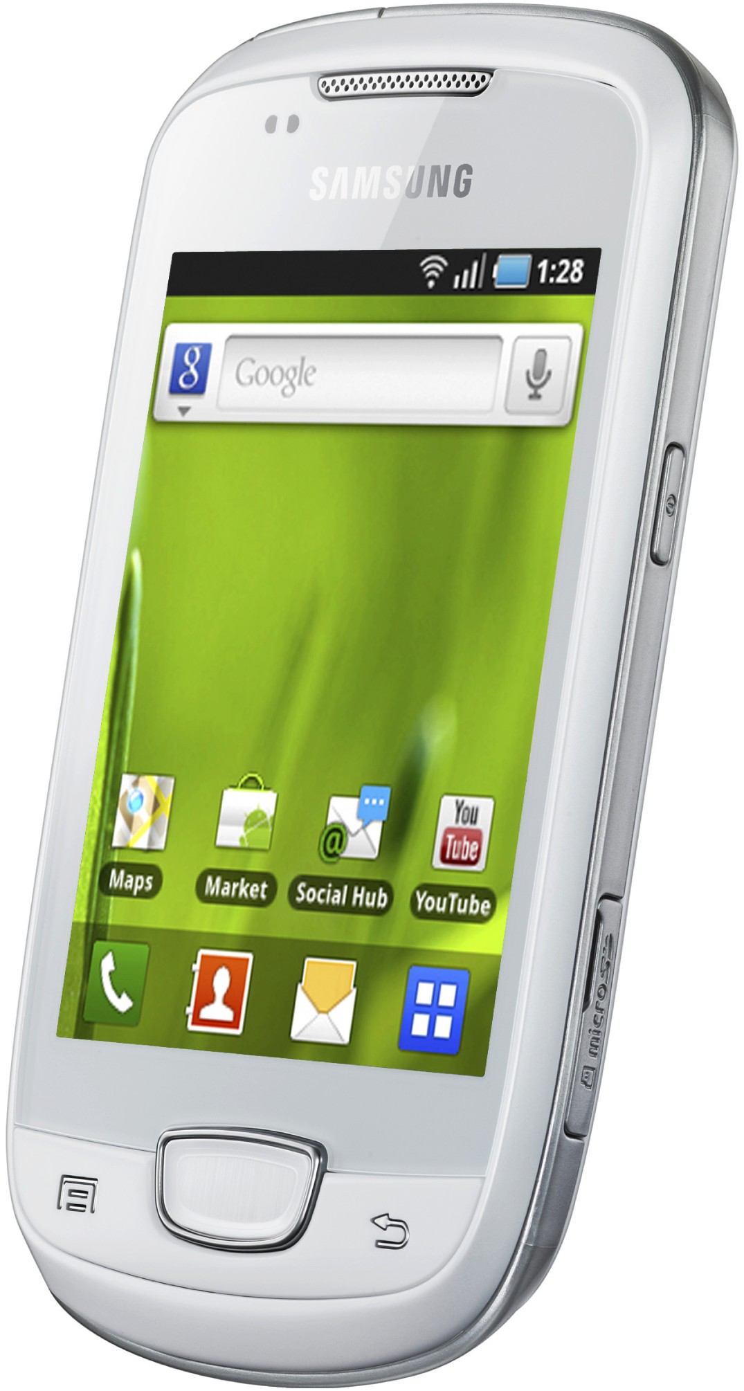 Samsung Galaxy Mini matkapuhelin (valkoinen)