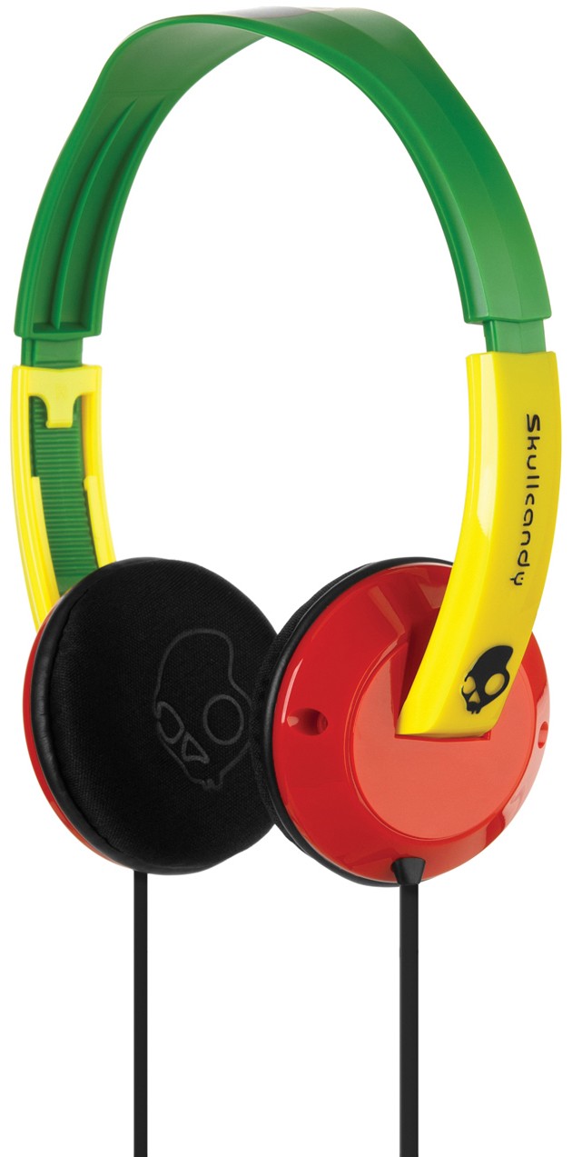 Skullcandy Uprock Hörlurar (Rasta)