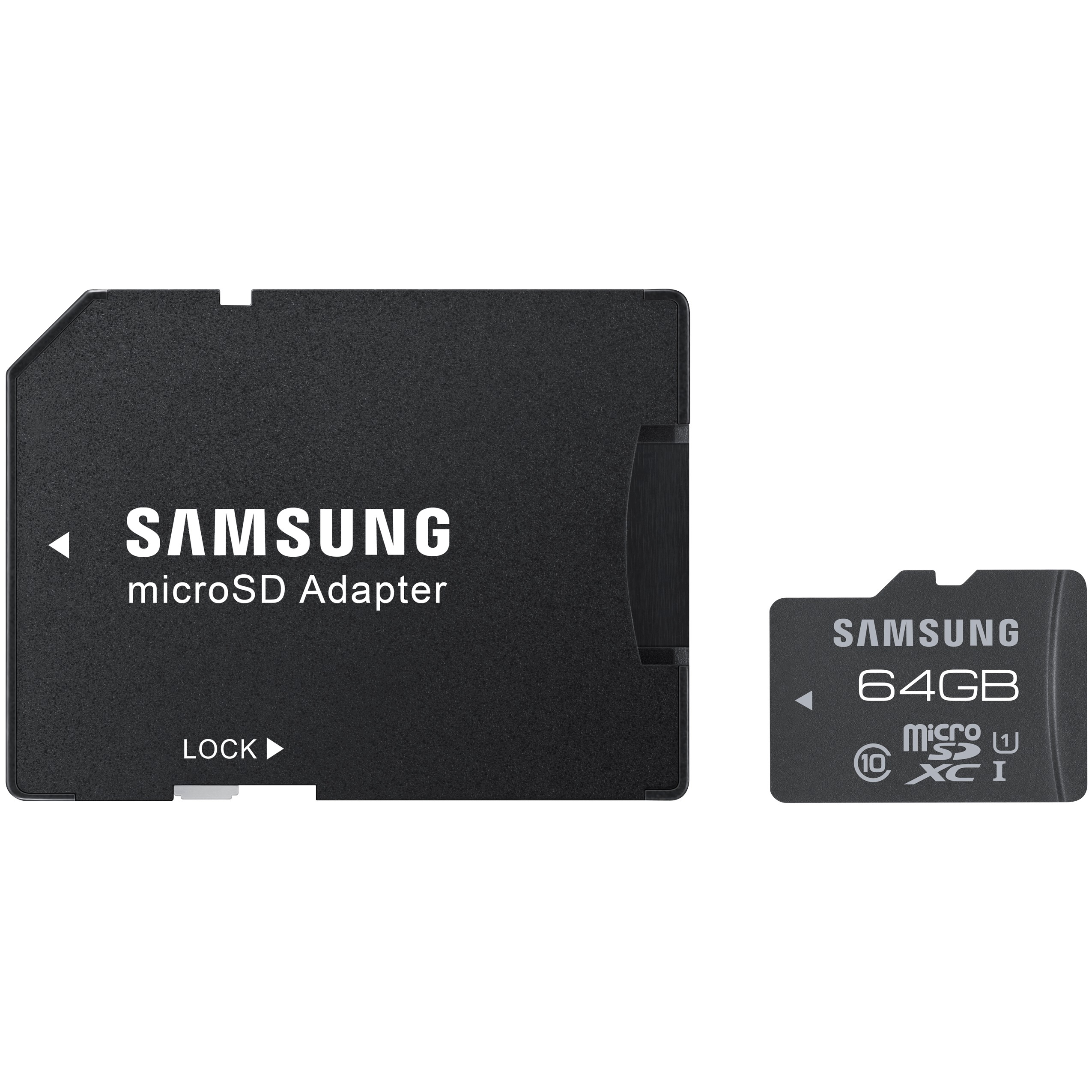 Samsung Pro 64 GB microSDXC-minnekort med SD-adapter