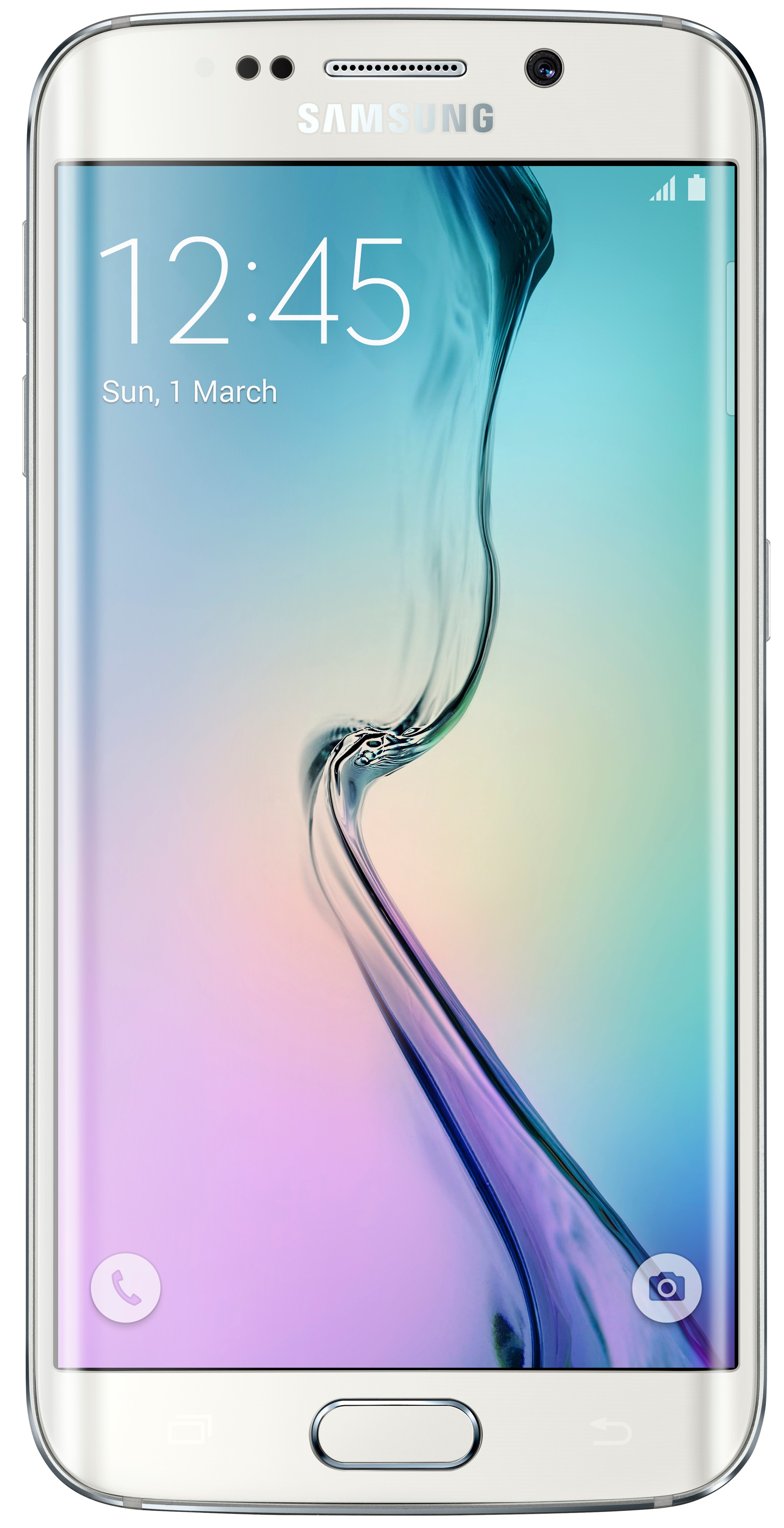 Samsung Galaxy S6 edge 32GB smartphone - hvid