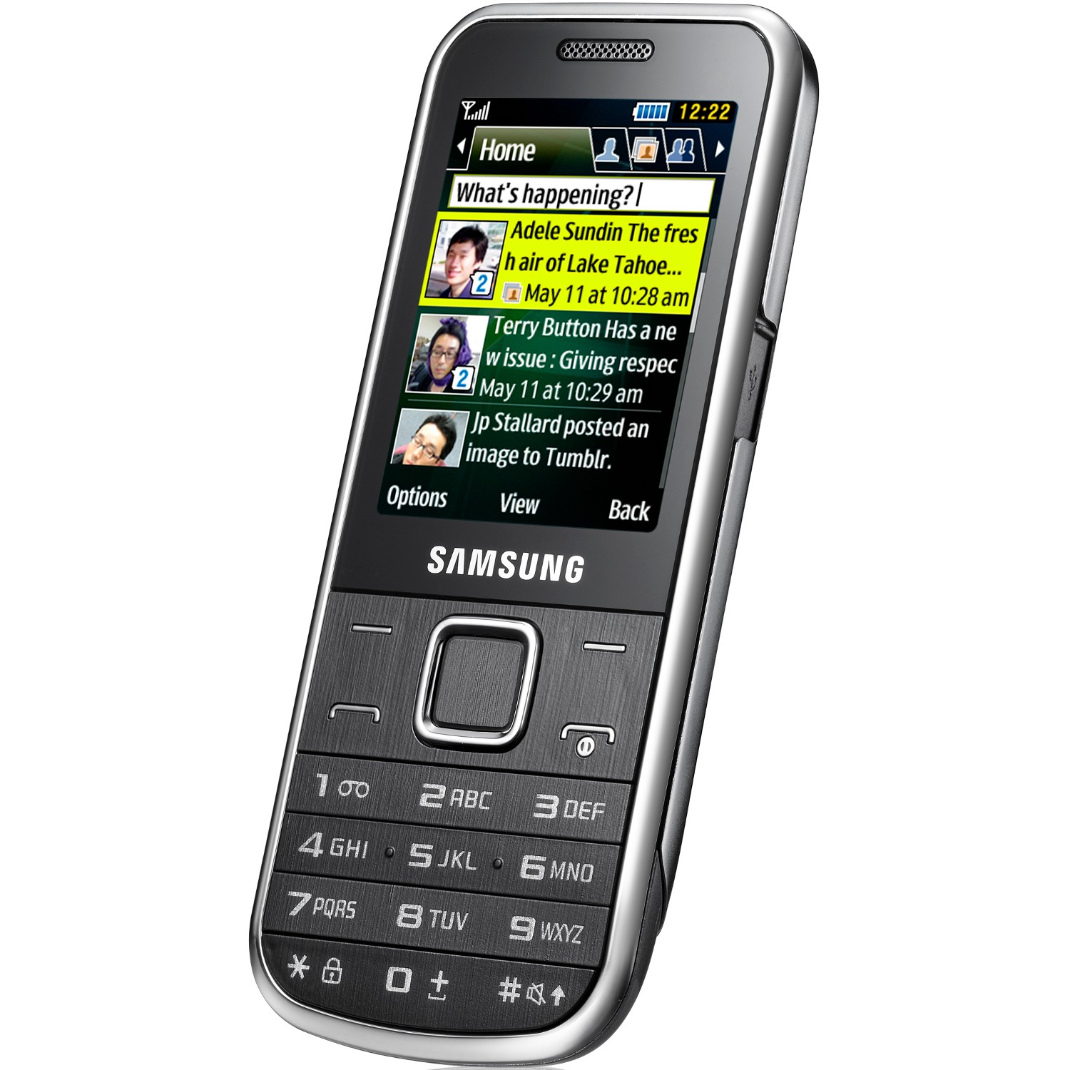 Samsung C3530 stř&iacute;brn&yacute; (silver) - mobil
