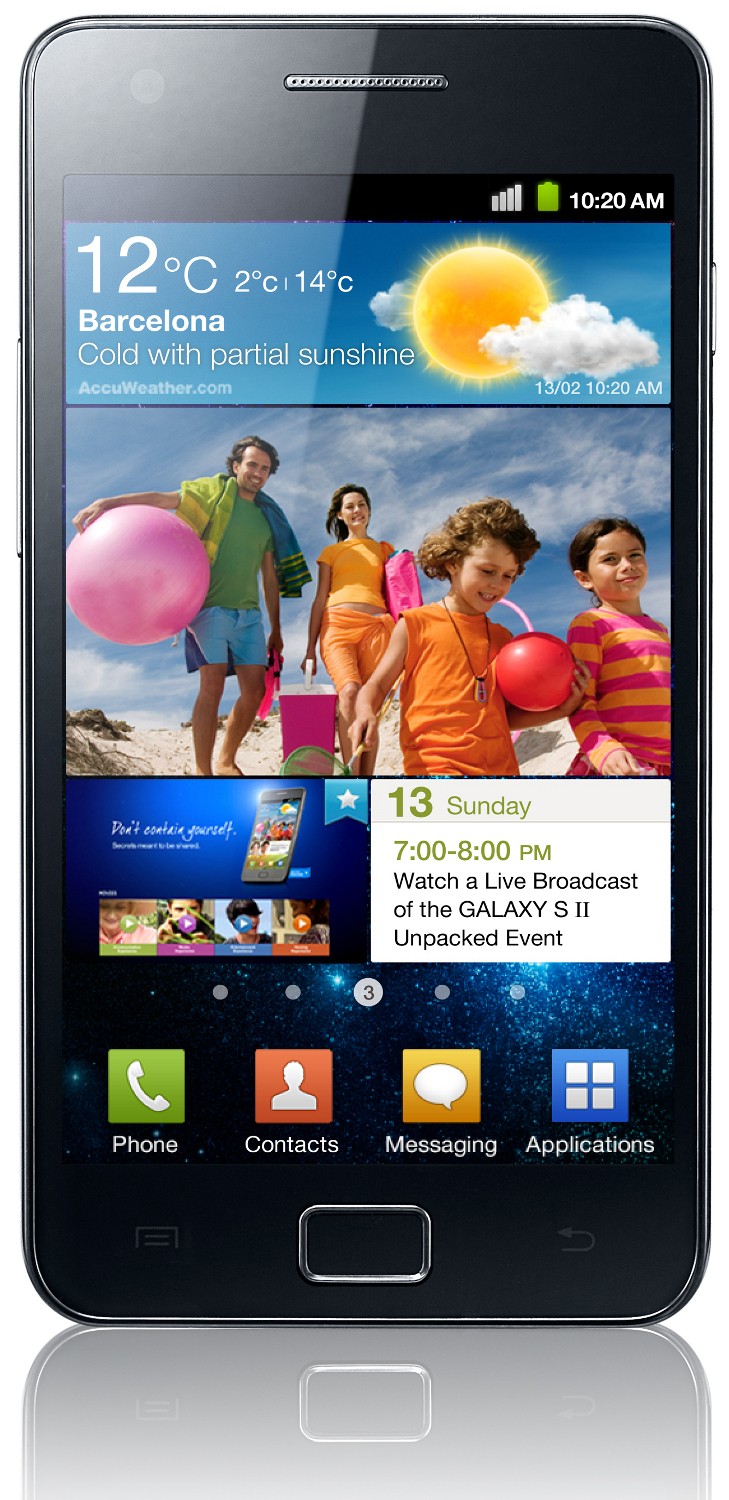 Samsung i9100 Galaxy S II černý (black) - mobil