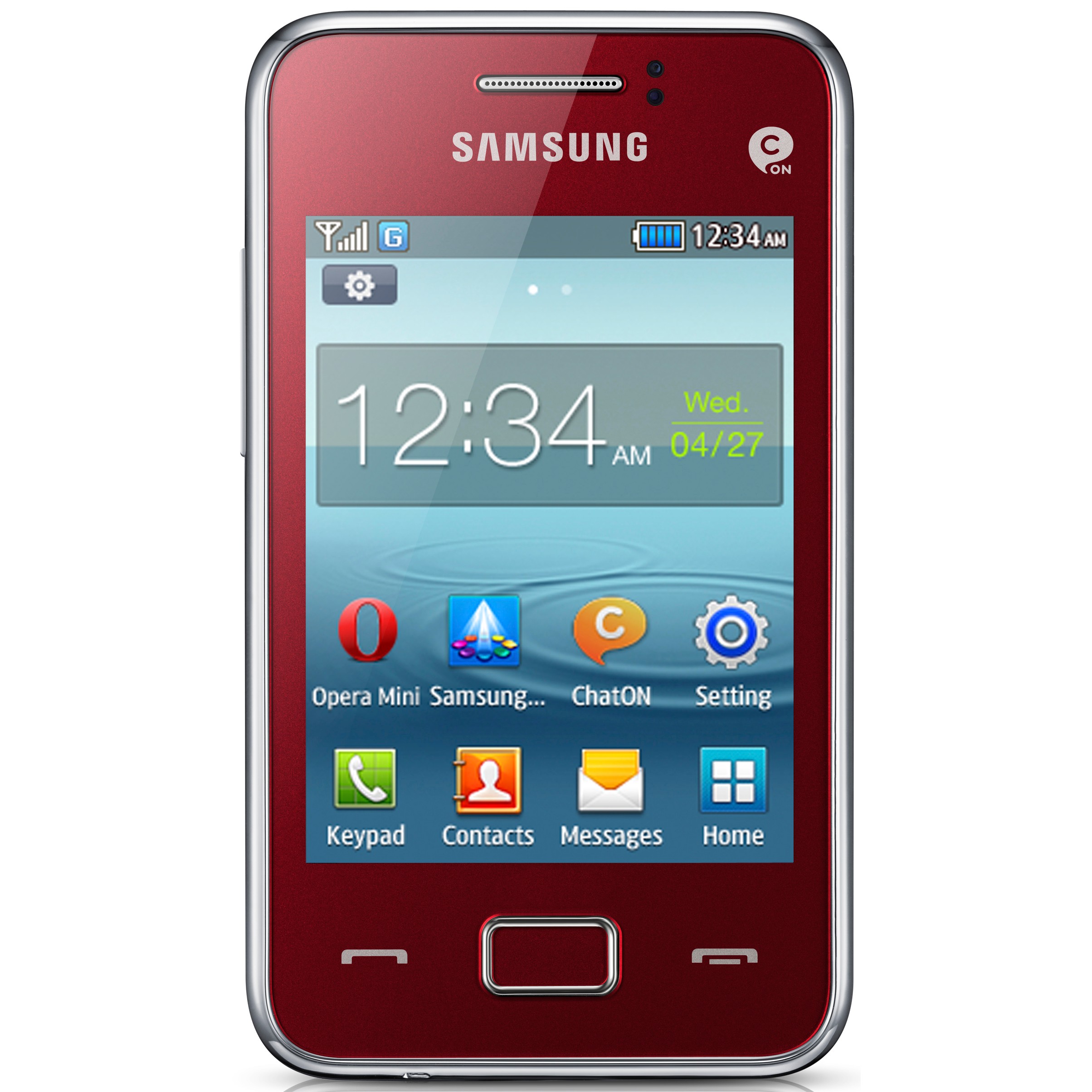 Samsung GT-S5220 STAR 3 (červený) – mobil