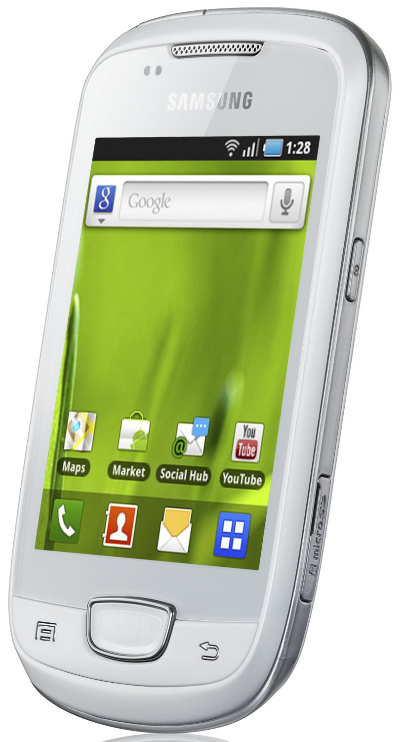 Samsung S5570 Galaxy Mini biely (white)- mobil